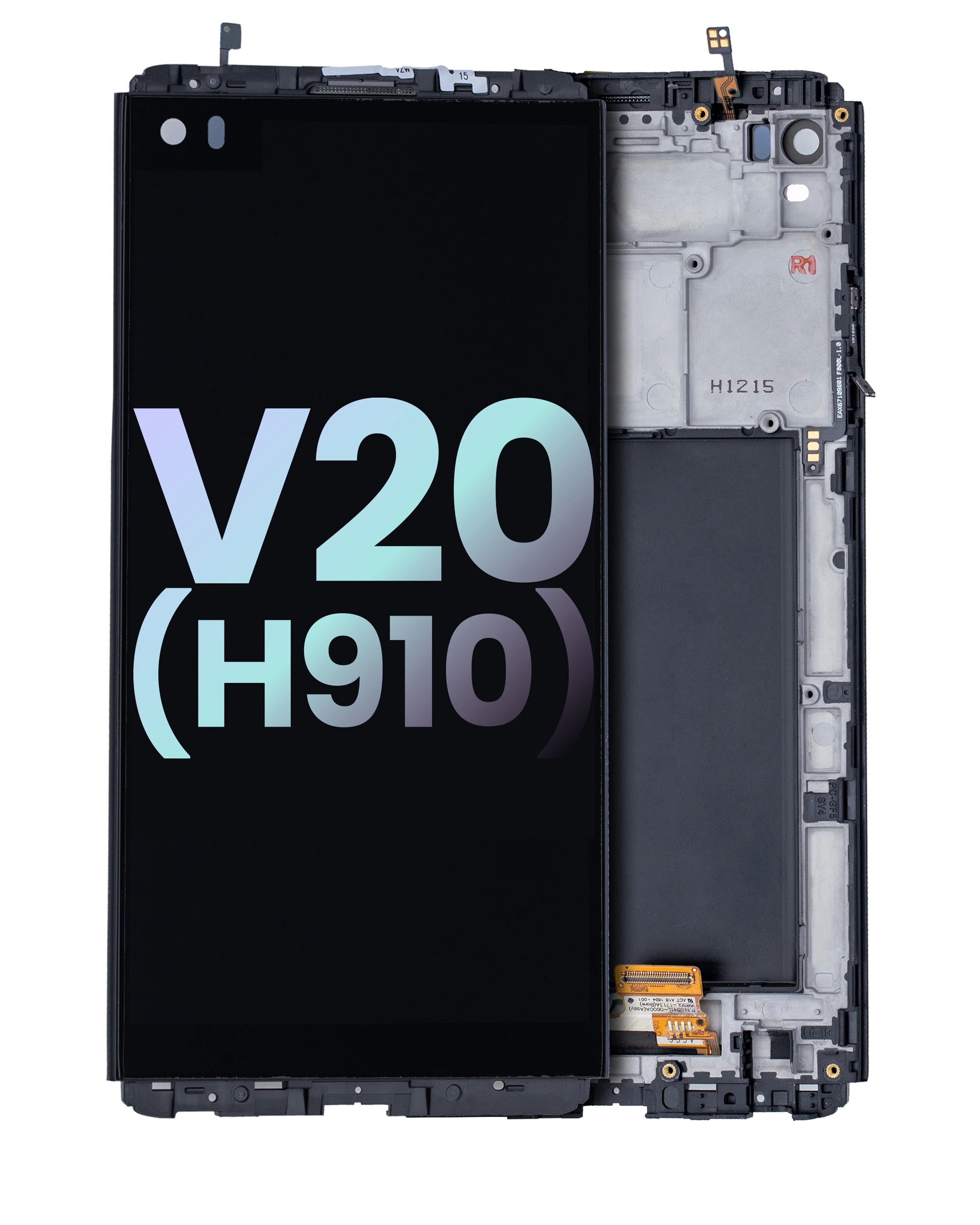 Display LCD completo con Frame per LG V20 (H910) (Service Pack) (Nero)