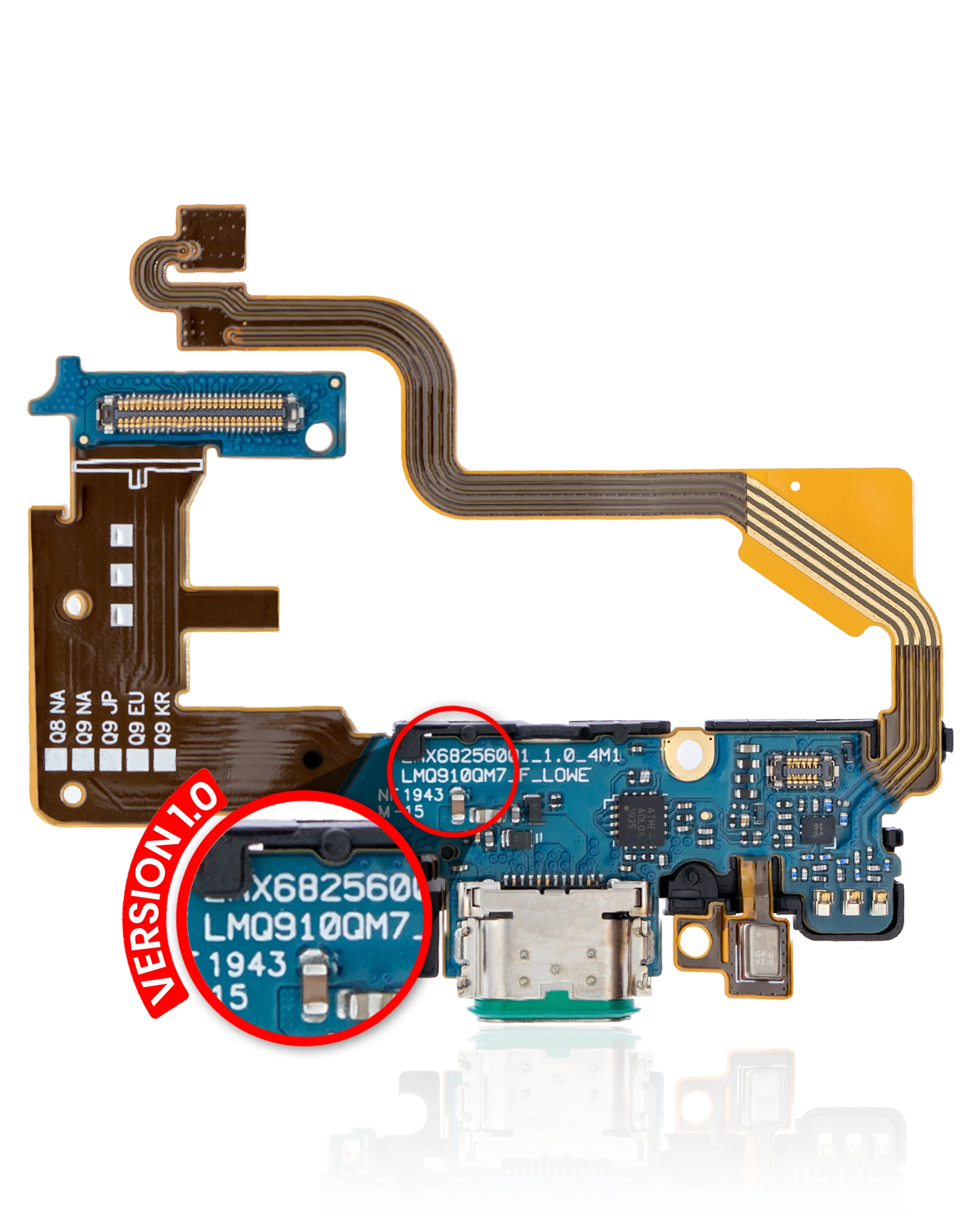 Flat connettore di ricarica per LG G7 One (LMQ910QM7 / Version 1.0)