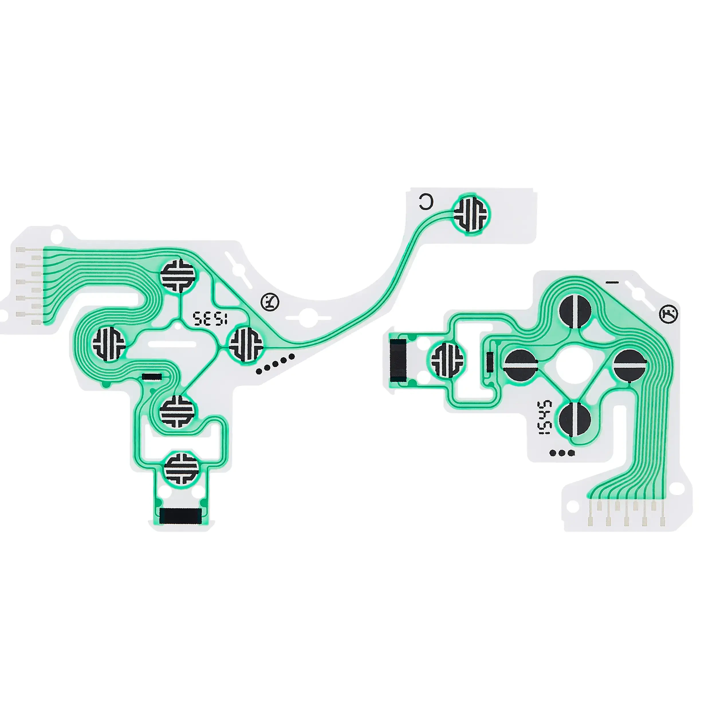 Conductive Film Keypad Ribbon Cavo per PlayStation 4 Controllers (Version 2: JDM-030)