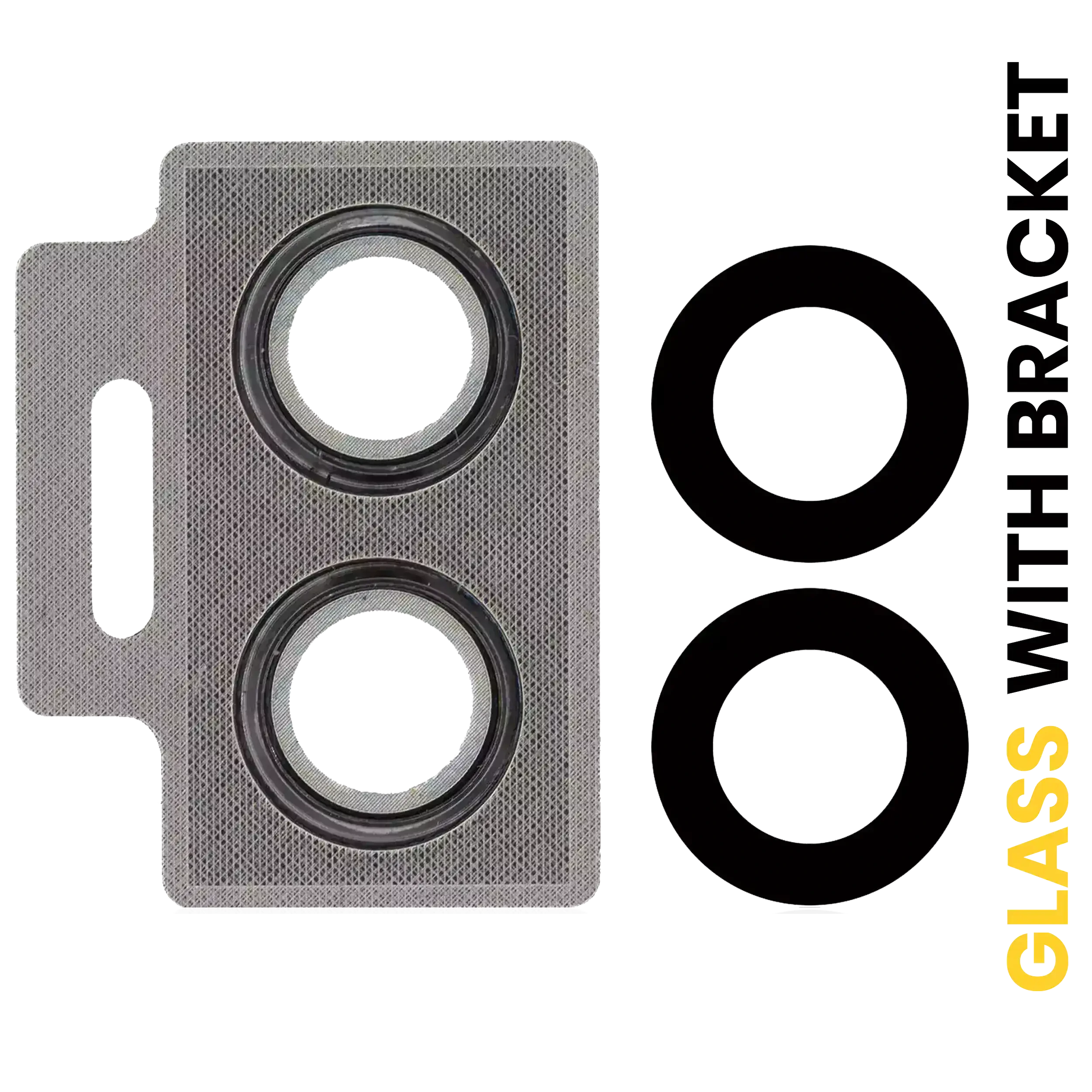 Lente fotocamera posteriore con staffa per Huawei Mate 10 Pro (Titanio Grigio)