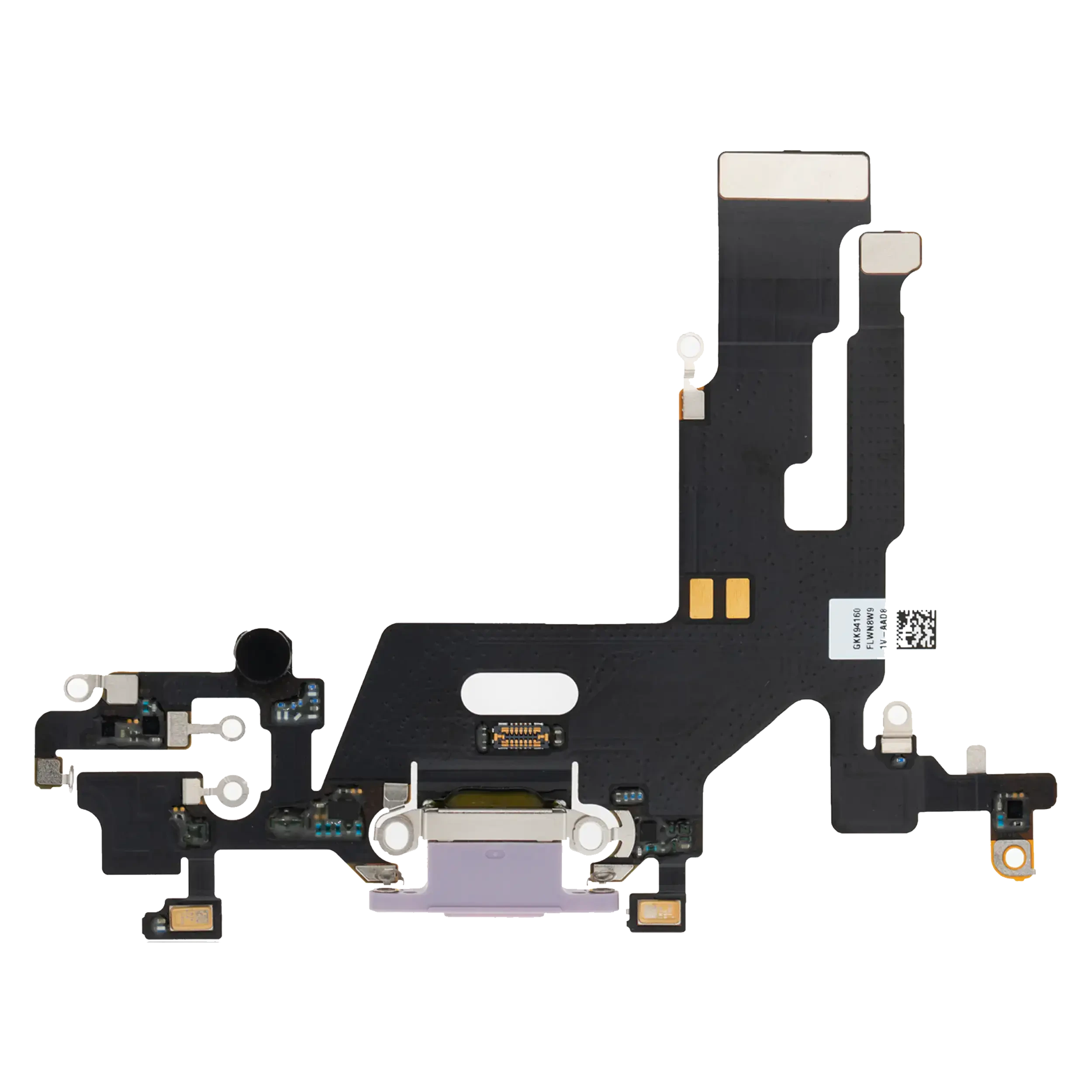 Flat connettore di ricarica per iPhone 11 (Premium) (Viola)