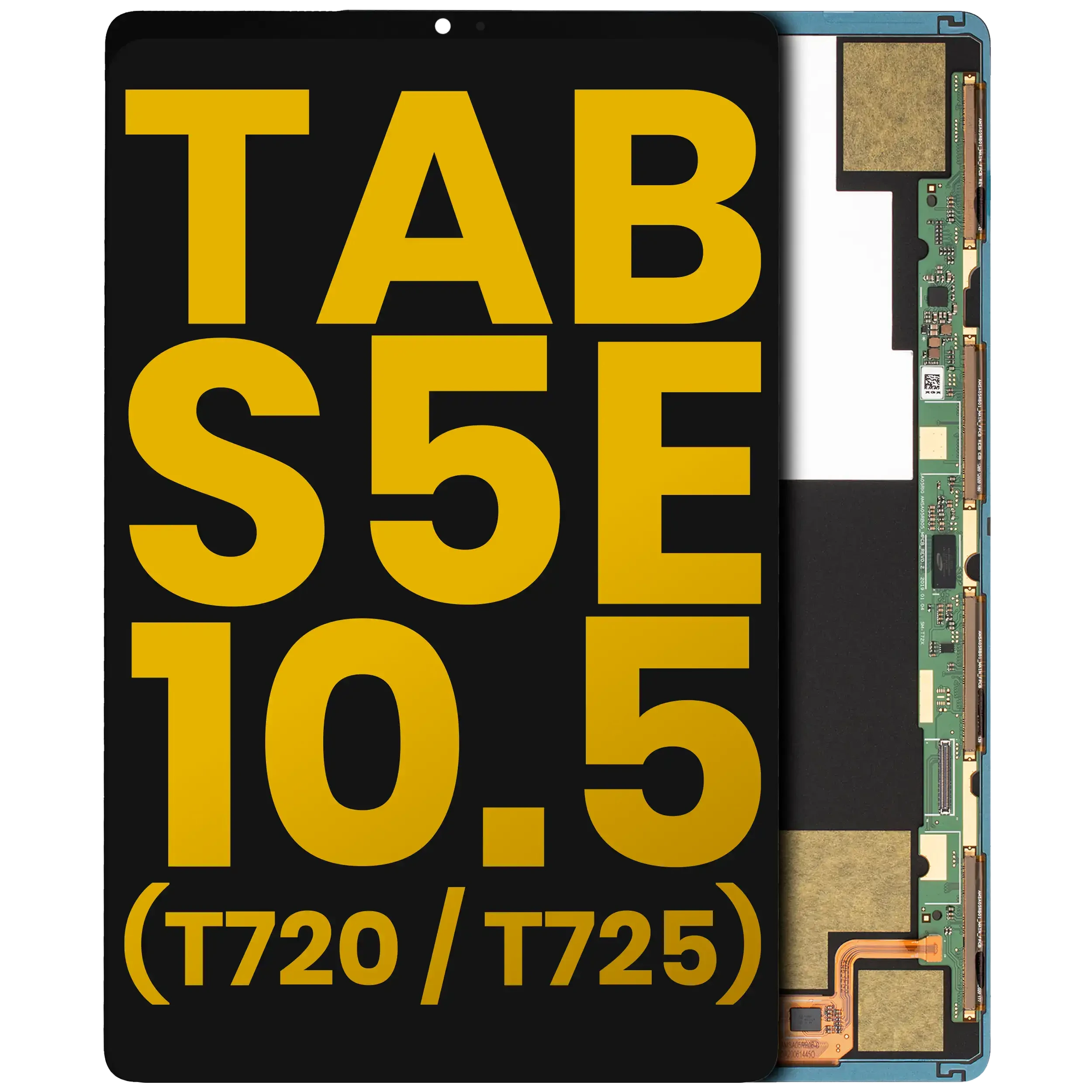 Display OLED completo senza Frame per Samsung Galaxy Tab S5E 10.5" (T720 / T725 / T727) (2019) (Refurbished)