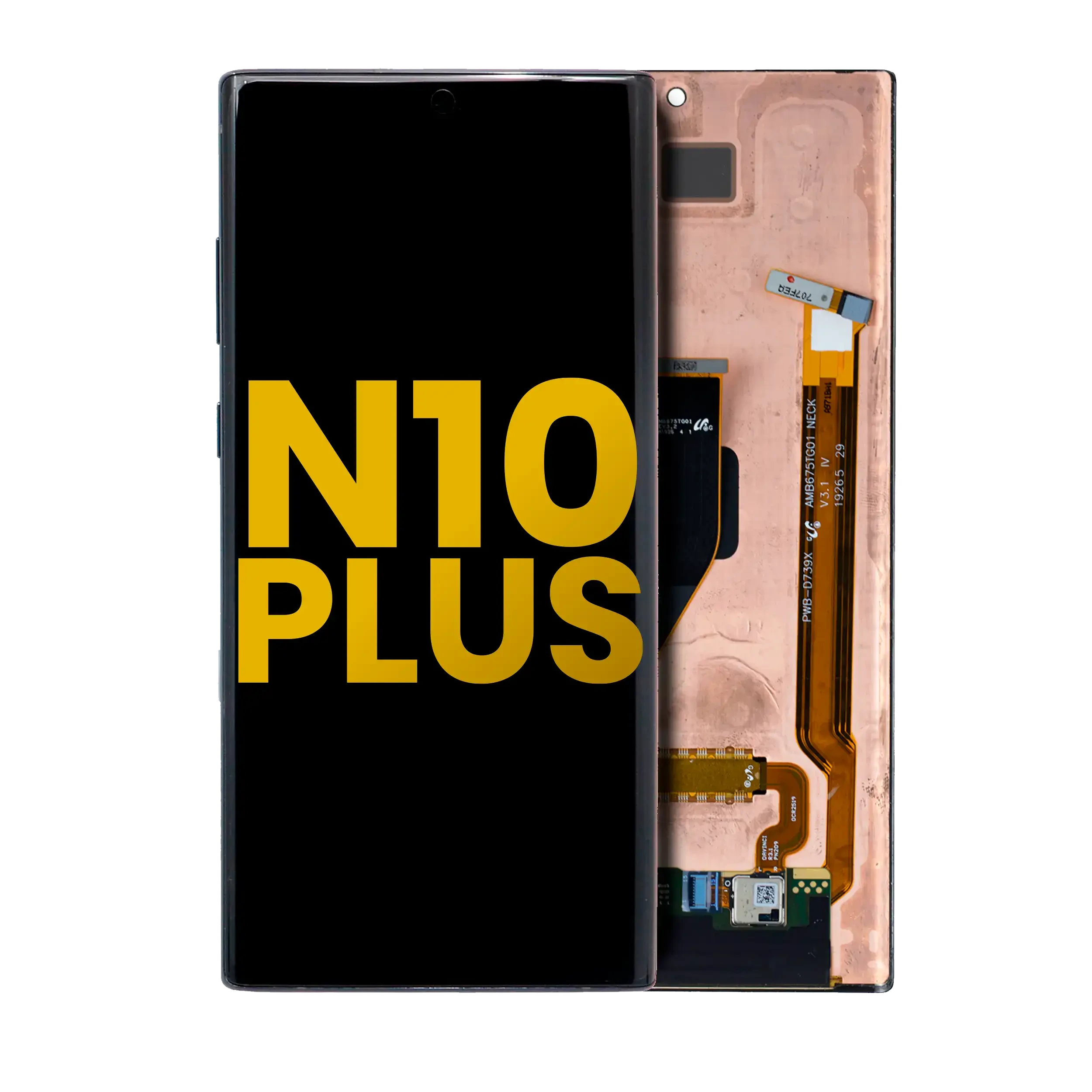 Display OLED completo senza Frame per Samsung Galaxy Note 10 Plus / 5G (Refurbished) (tutti i colori)