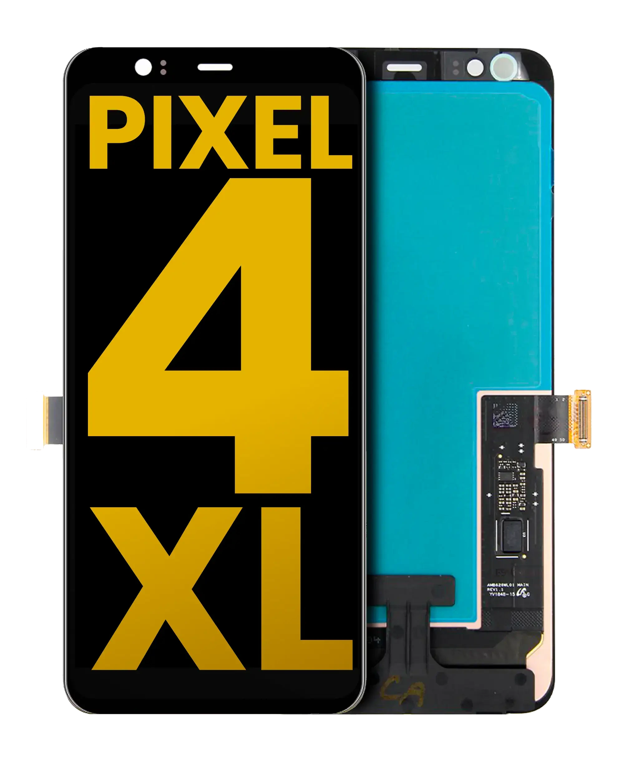 Display OLED completo senza Frame per Google Pixel 4 XL (Refurbished) (tutti i colori)