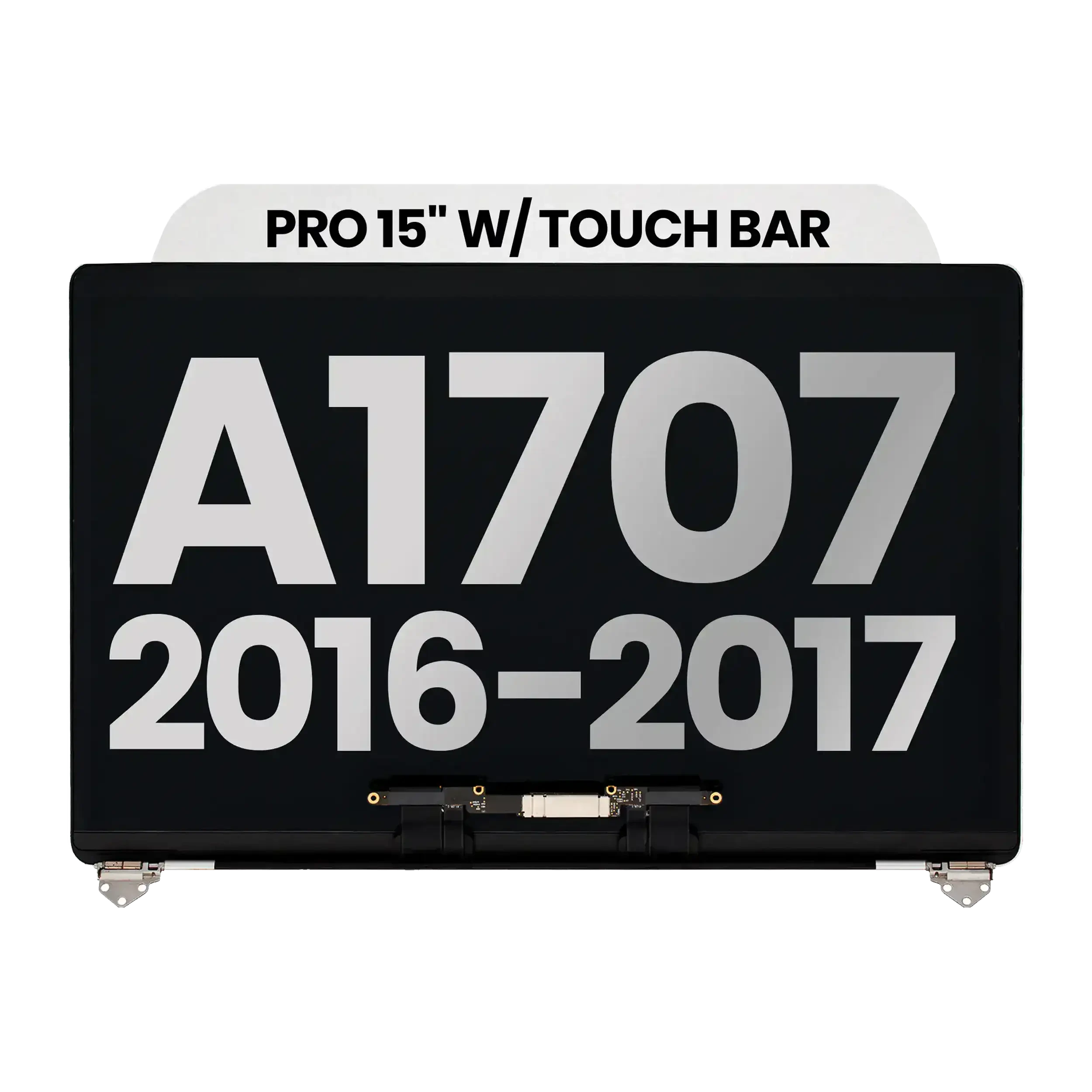 Display LCD completo per MacBook Pro 15" A1707 (2016-2017) (Used Service Pack Pull: grado A) (Argento)
