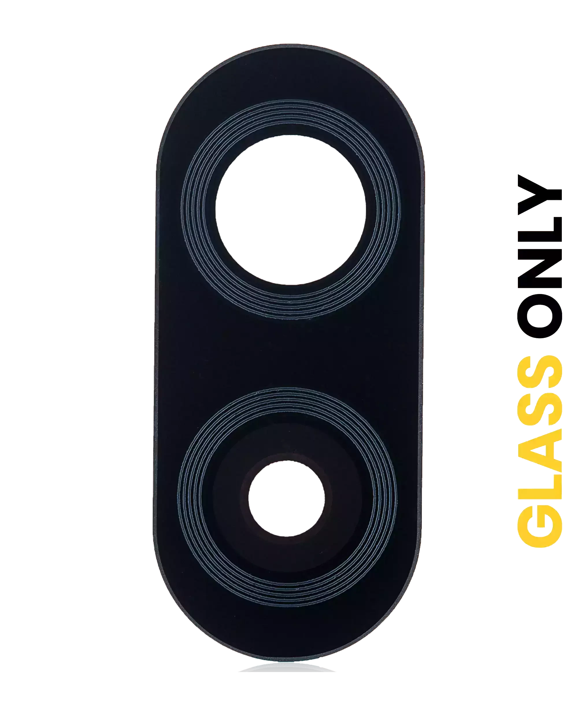 Lente fotocamera posteriore (solo vetro) con adesivo per Motorola One Vision (XT1970 / 2019) / P50 (XT1970 / 2019) (tutti i colori)