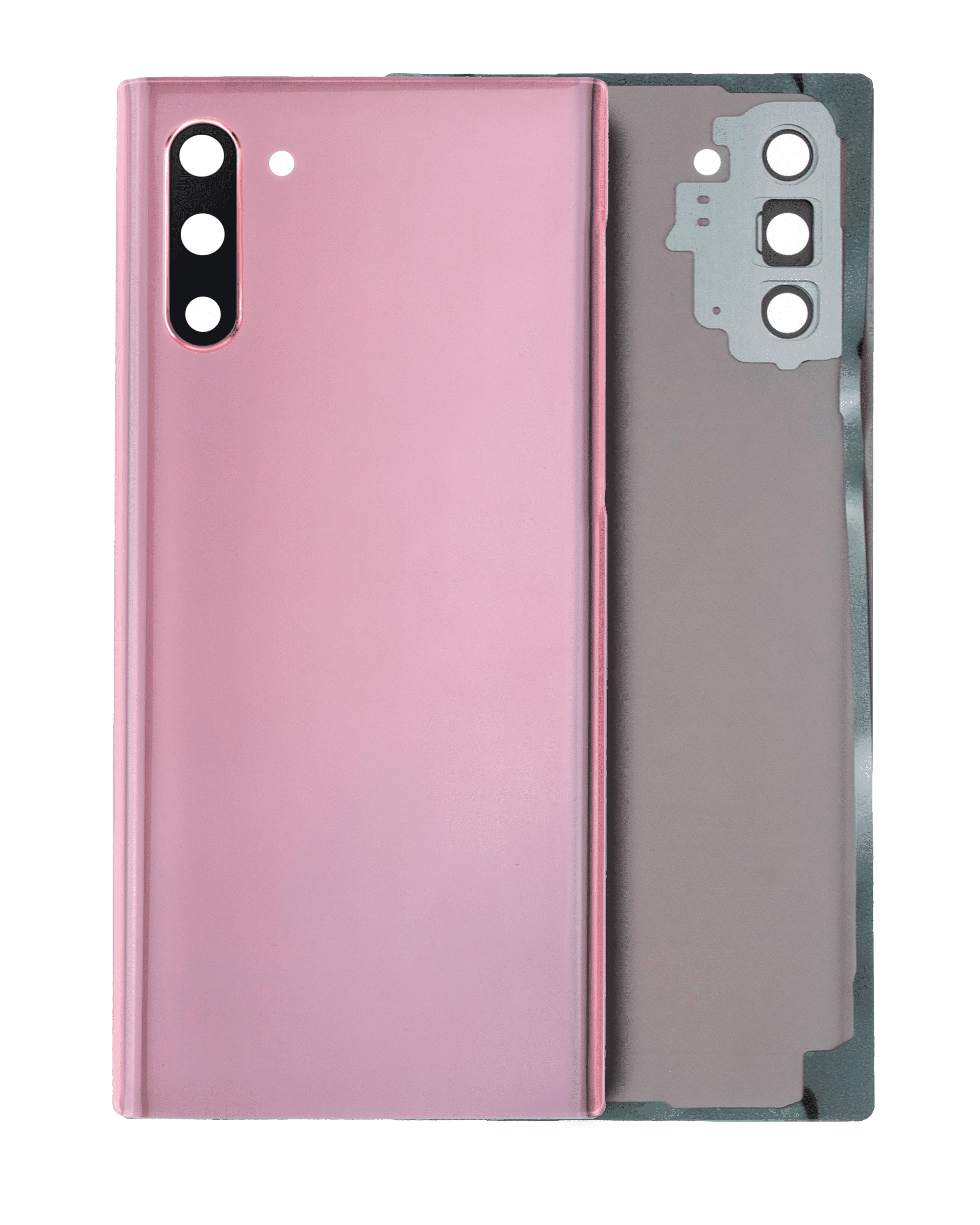 vetro cover posteriore con Vetro fotocamera per Samsung Galaxy Note 10 (No Logo) (Aura Rosa)