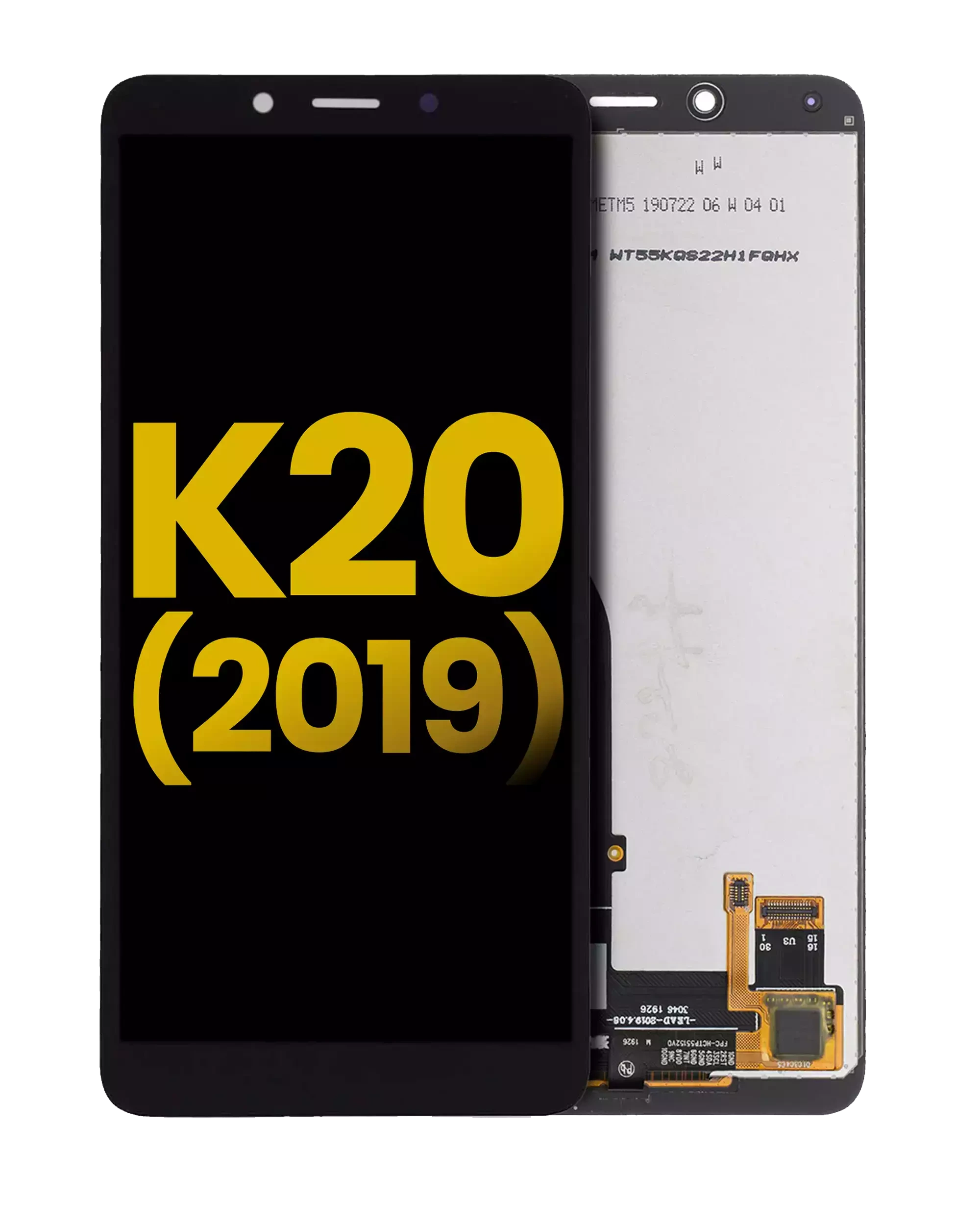 Display LCD completo senza Frame per LG K20 (2019) (Refurbished) (tutti i colori)