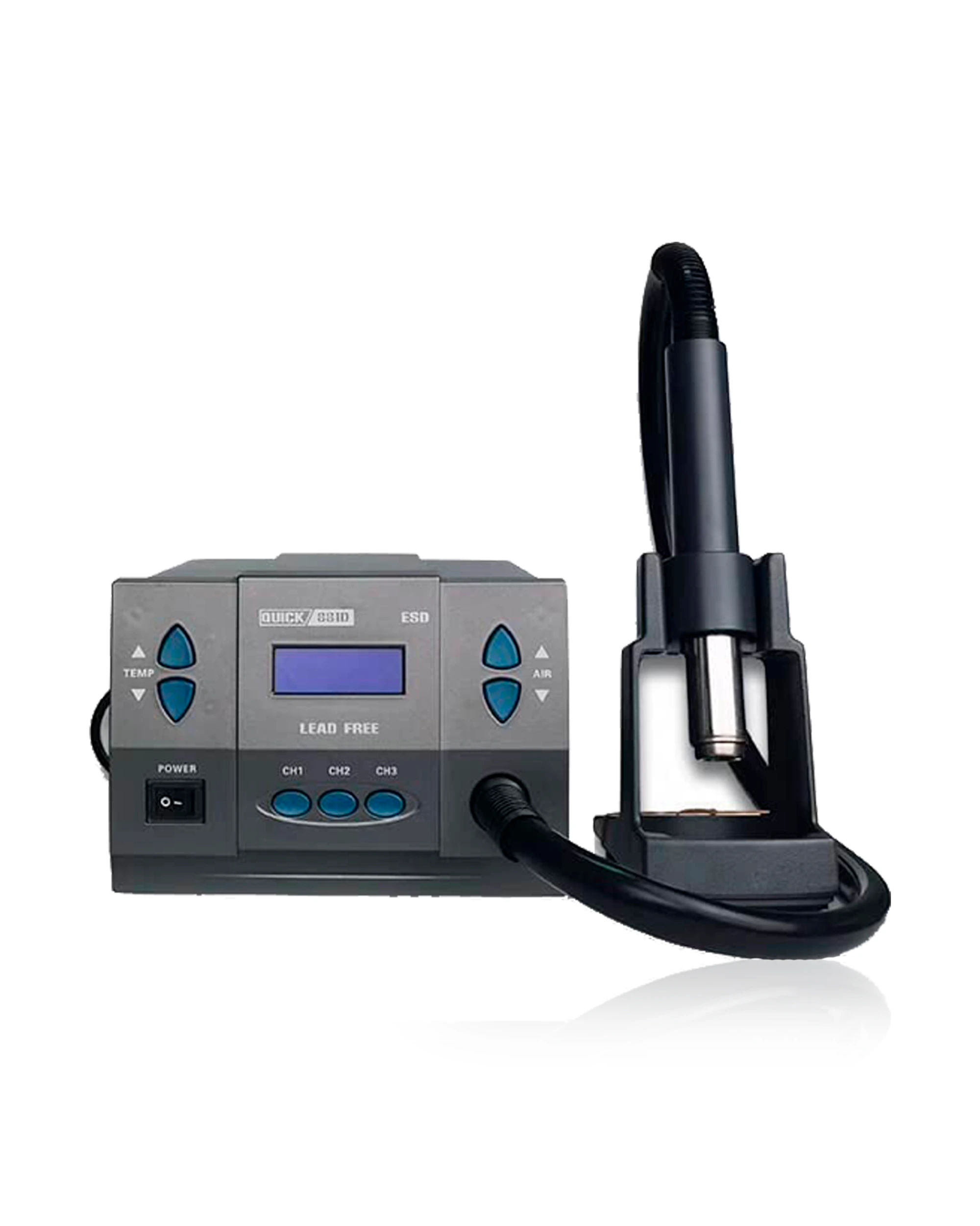 Hot Air Rework Station (1300w / 110V) (Model # 881D) (Quick) (North American)