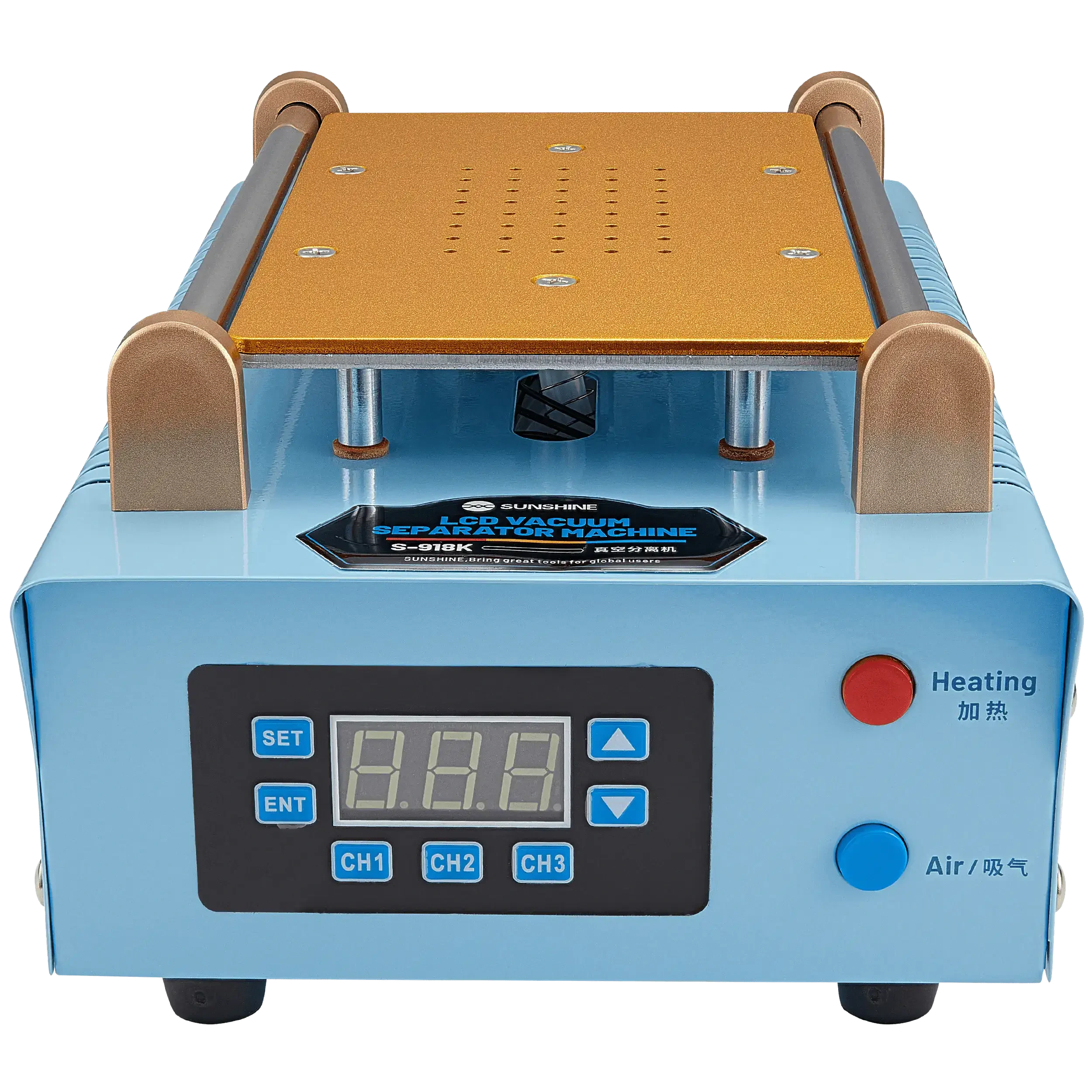 LCD Screen Separator Machine con Built-In Vacuum Pump (S-918K) (Sunshine) (110V / North American)
