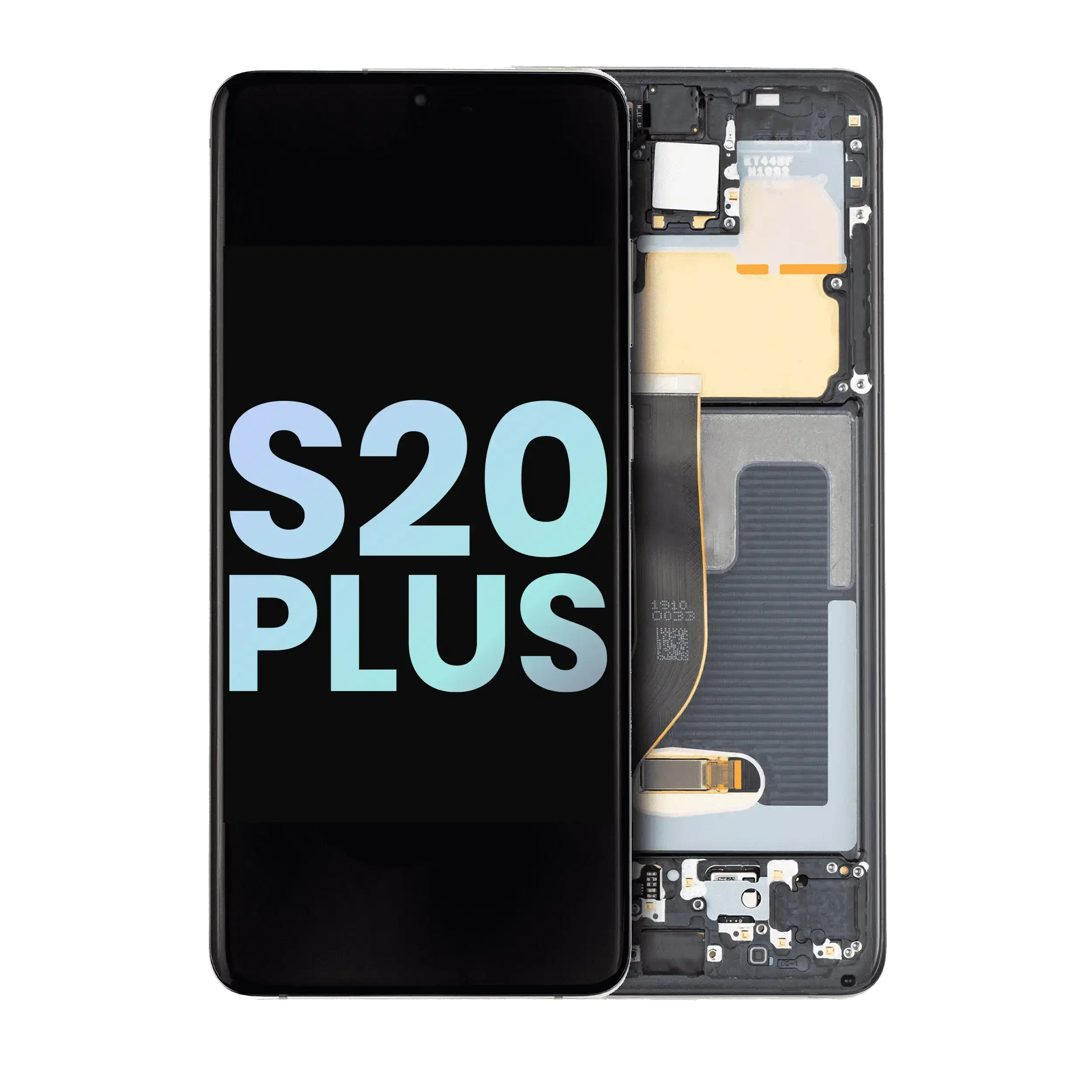 Display OLED completo con Frame per Samsung Galaxy S20 Plus 5G (Service Pack) (Grigio cosmico)