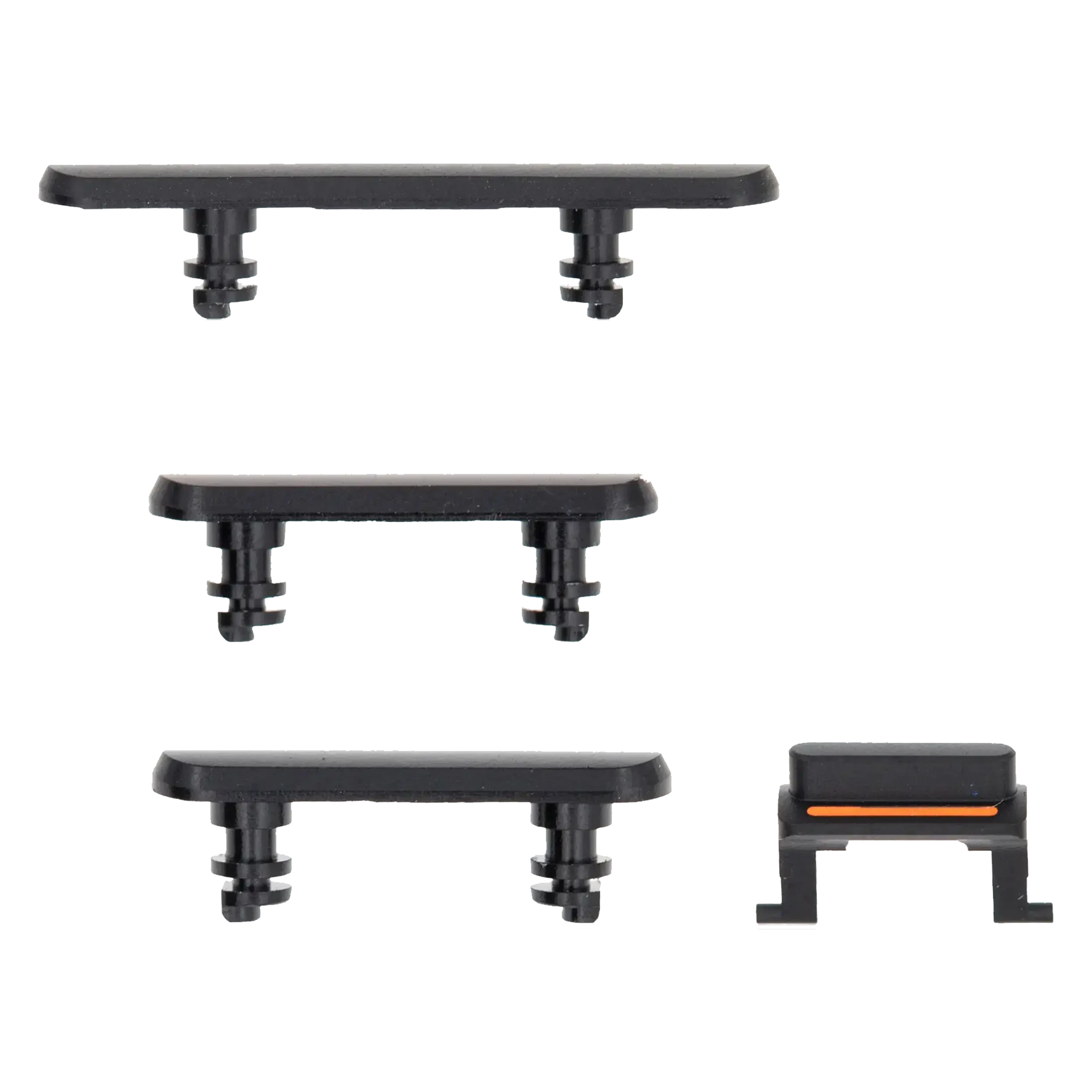 Hard Buttons (Accensione / Volume / switch) per iPhone XR (Nero)