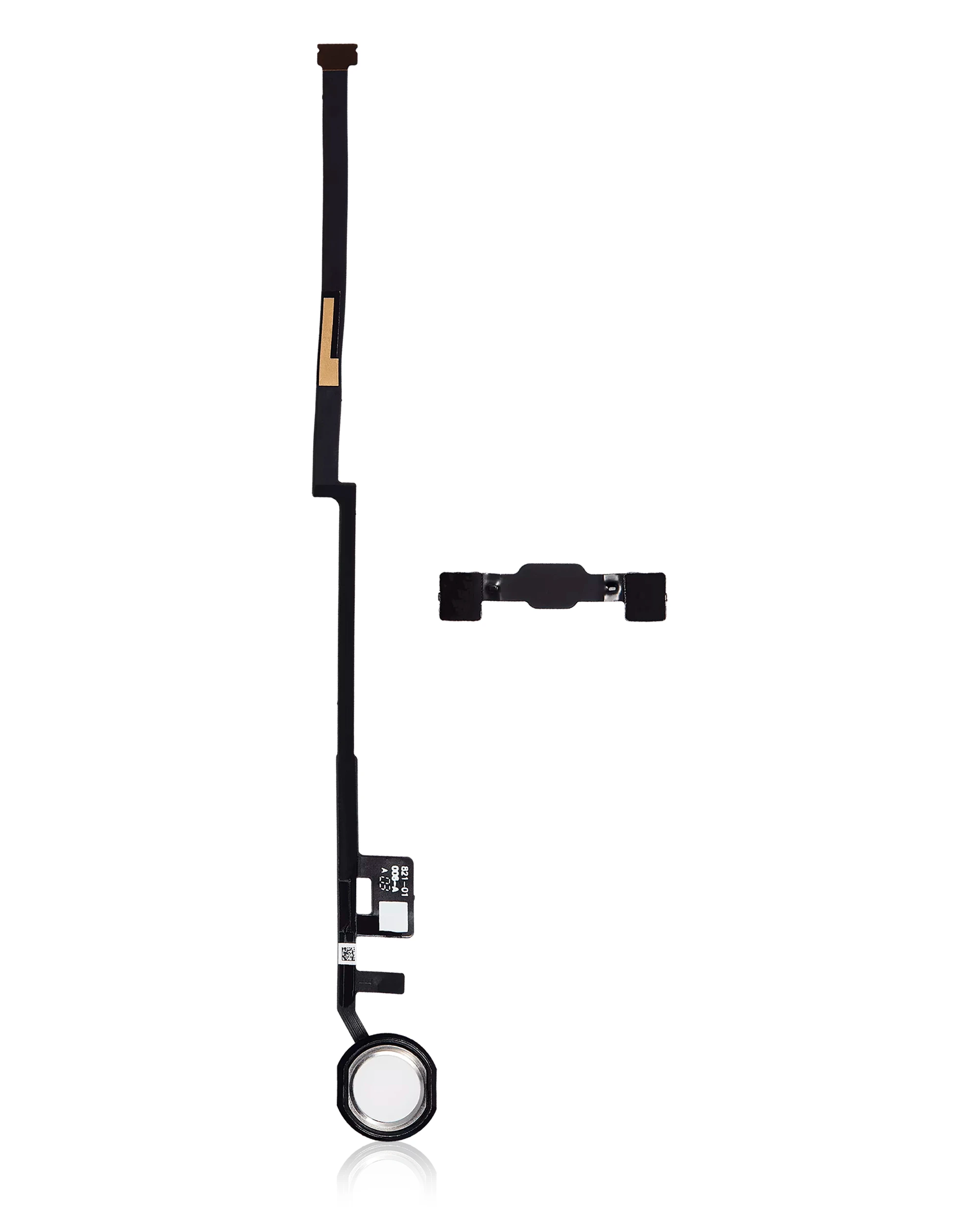 Tasto Home flat per iPad 7 (2019) / iPad 8 (2020) / iPad 9 (2021) (Premium) (Argento)