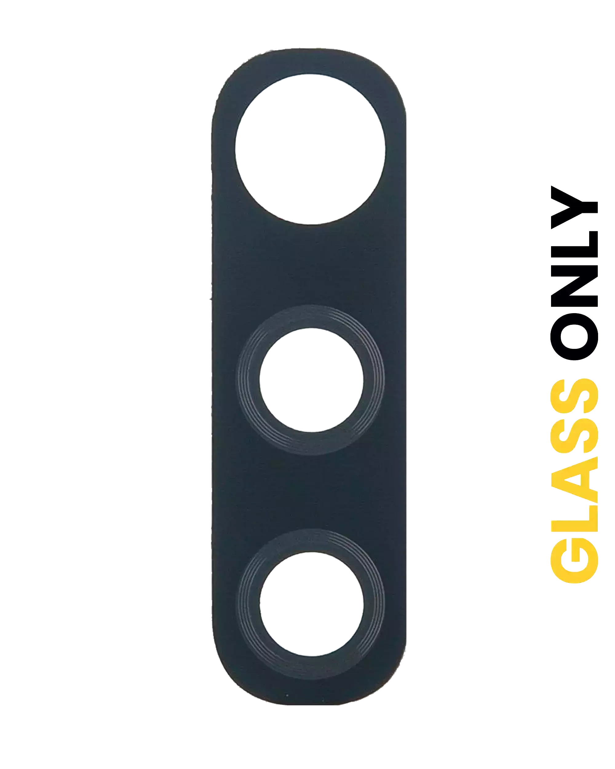 Lente fotocamera posteriore (solo vetro) con adesivo per Samsung Galaxy A50 (A505 / 2019) / A70 (A705 / 2019) (10 pezzi)