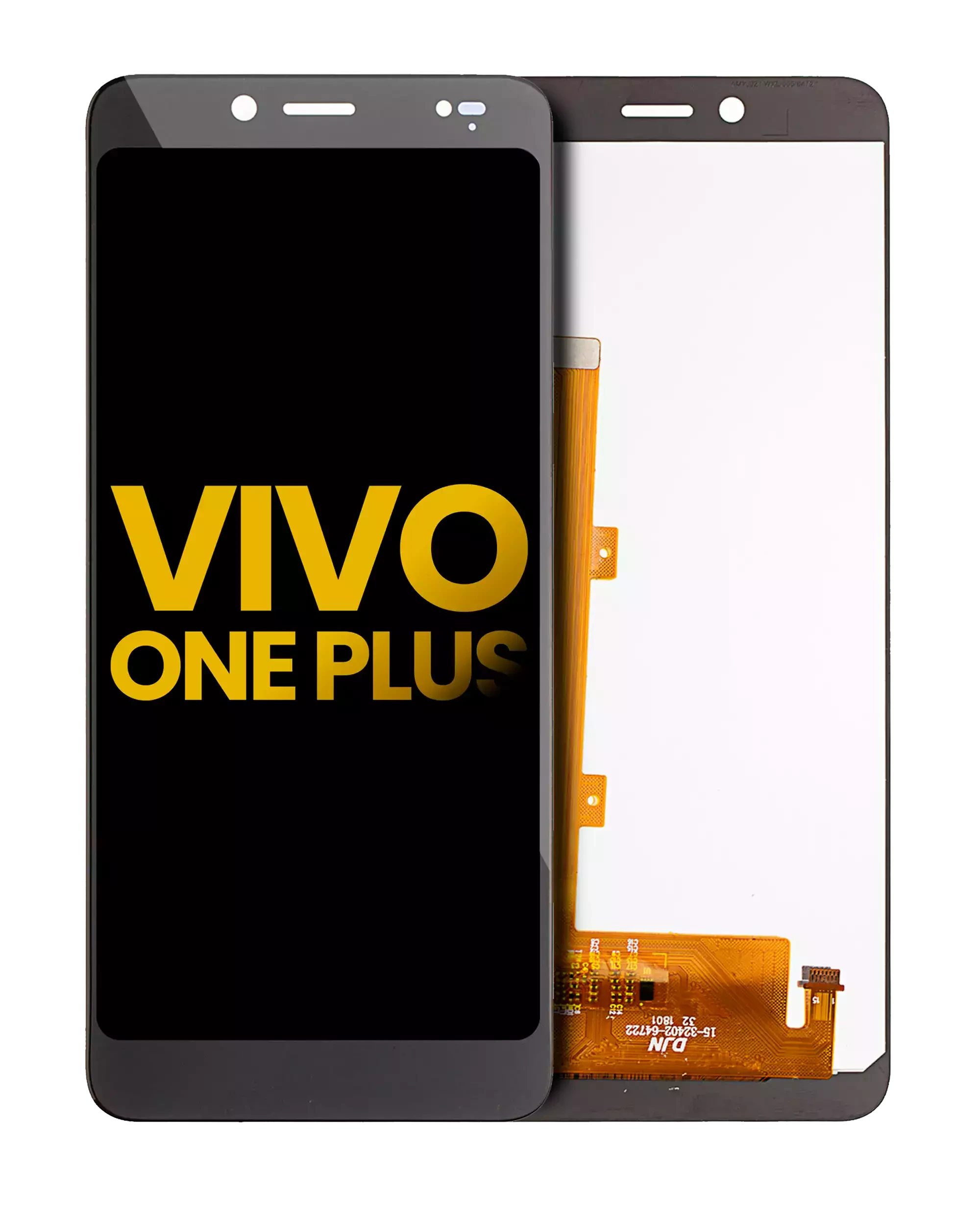 Display LCD completo senza Frame per BLU Vivo One Plus (Refurbished) (Nero)