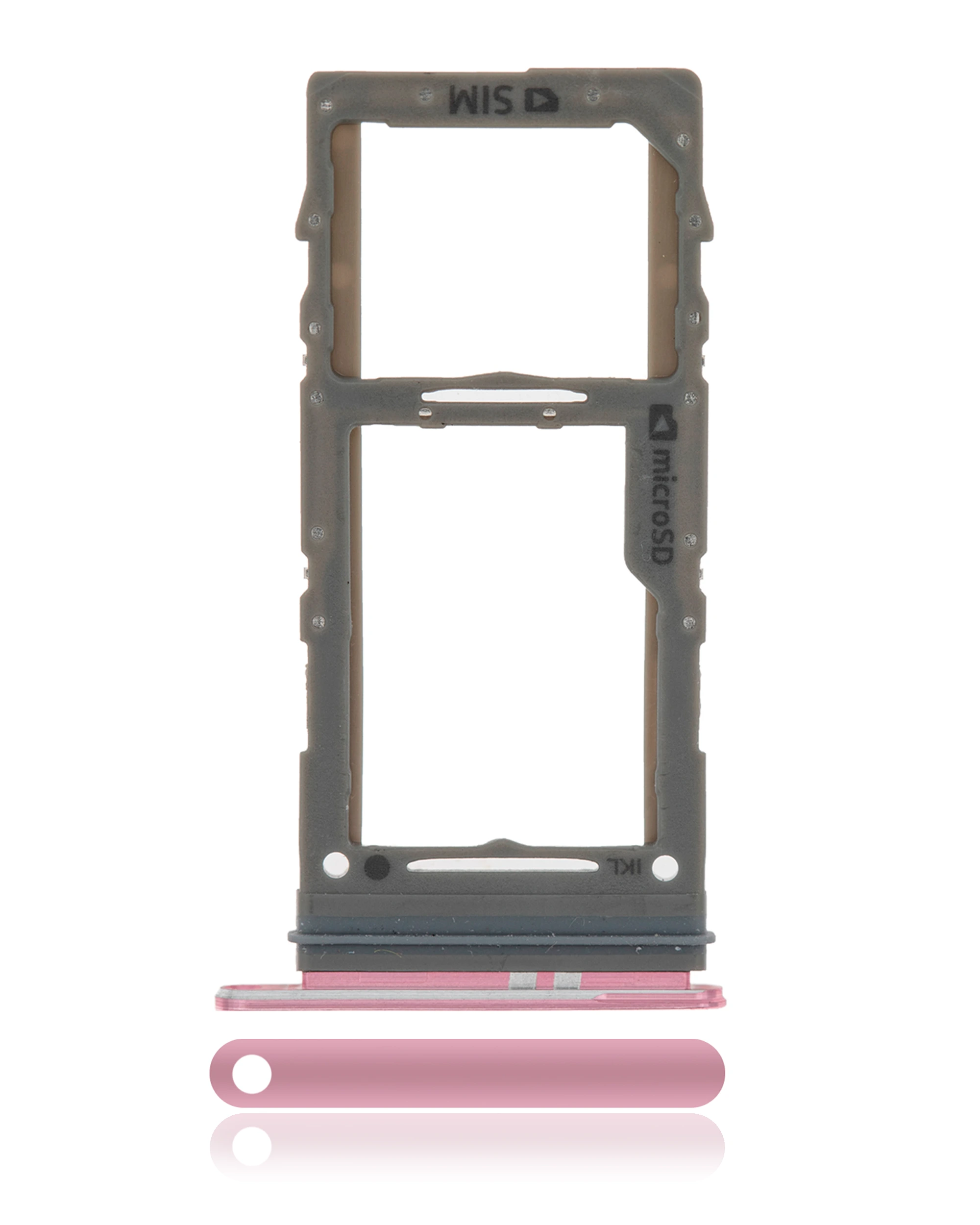 Carrellino SIM singola per Samsung Galaxy S20 / S20 Plus / S20 Ultra 5G (Cloud Rosa)