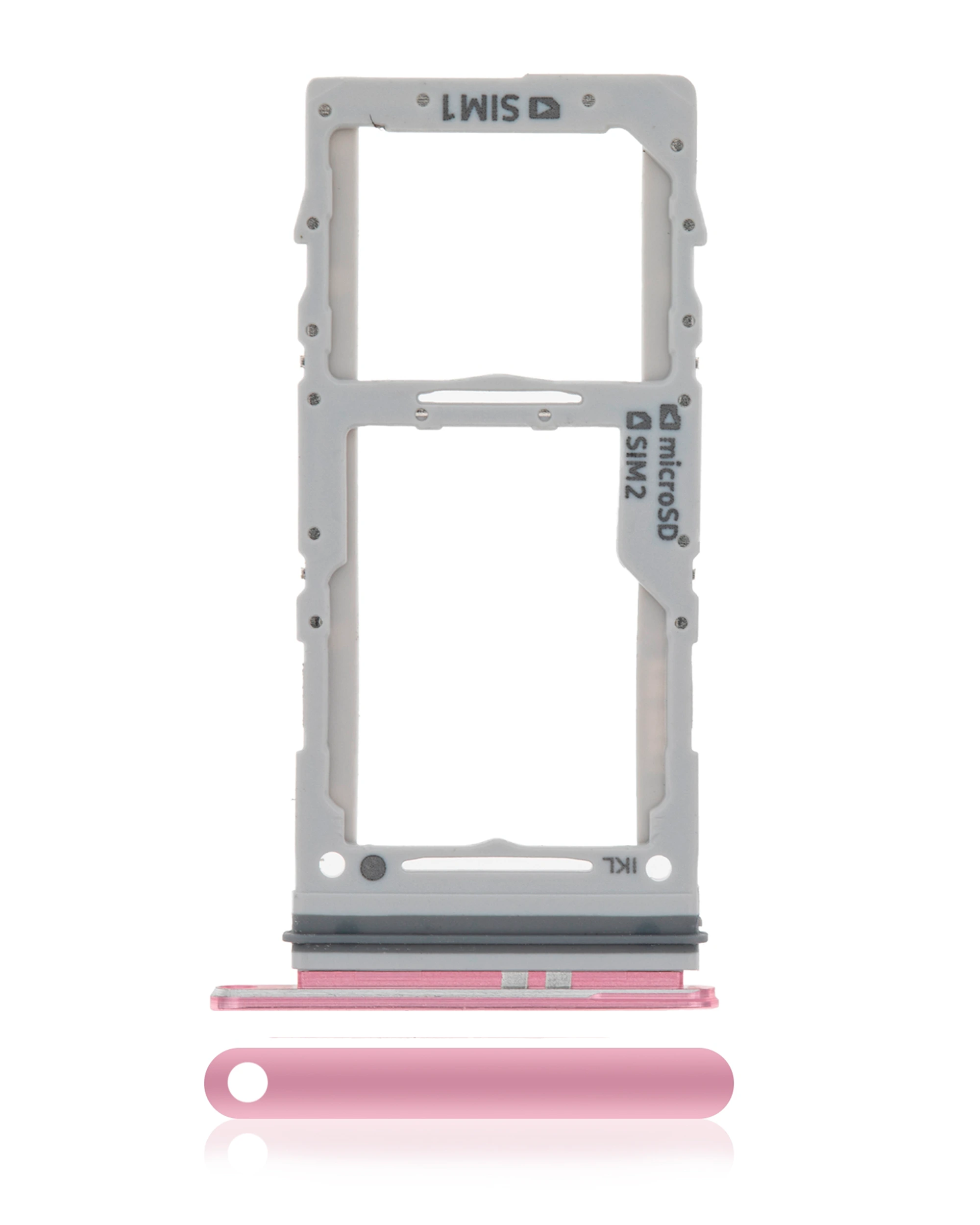 Carrellino doppia SIM per Samsung Galaxy S20 / S20 Plus / S20 Ultra 5G (Cloud Rosa)