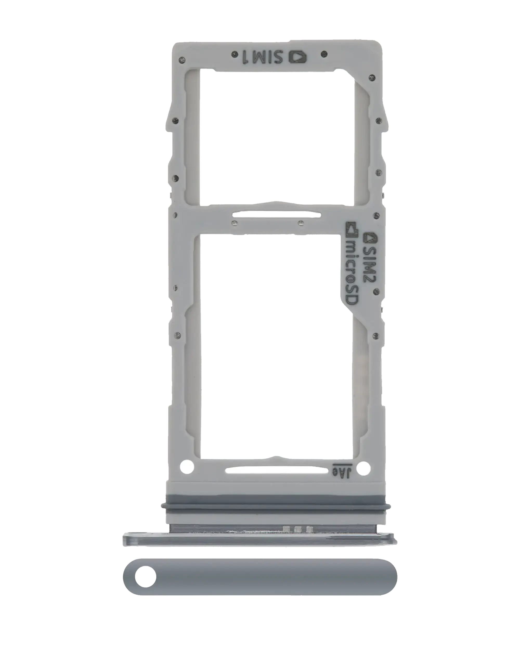 Carrellino doppia SIM per Samsung Galaxy S20 / S20 Plus / S20 Ultra 5G (Grigio cosmico)