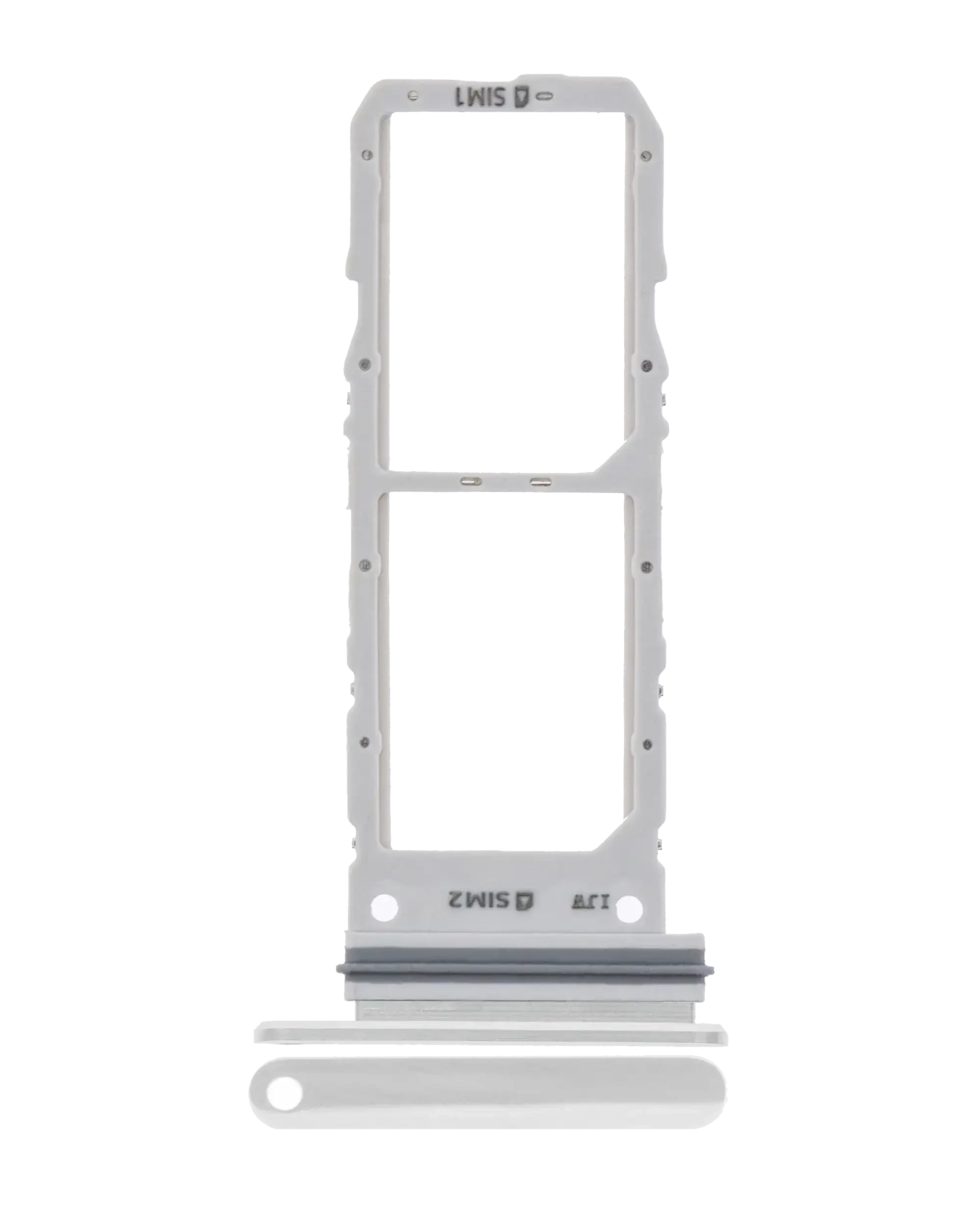 Carrellino doppia SIM per Samsung Galaxy Note 10 (Aura Bianco)