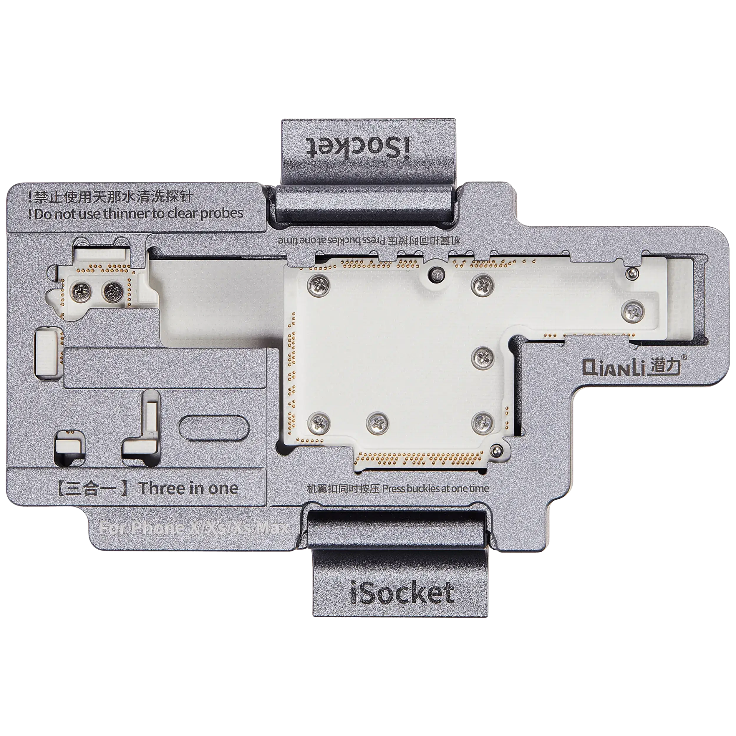 iSocket Scheda madre Platform Tester per iPhone X / XS / XS Max (3 in 1) (Qianli)
