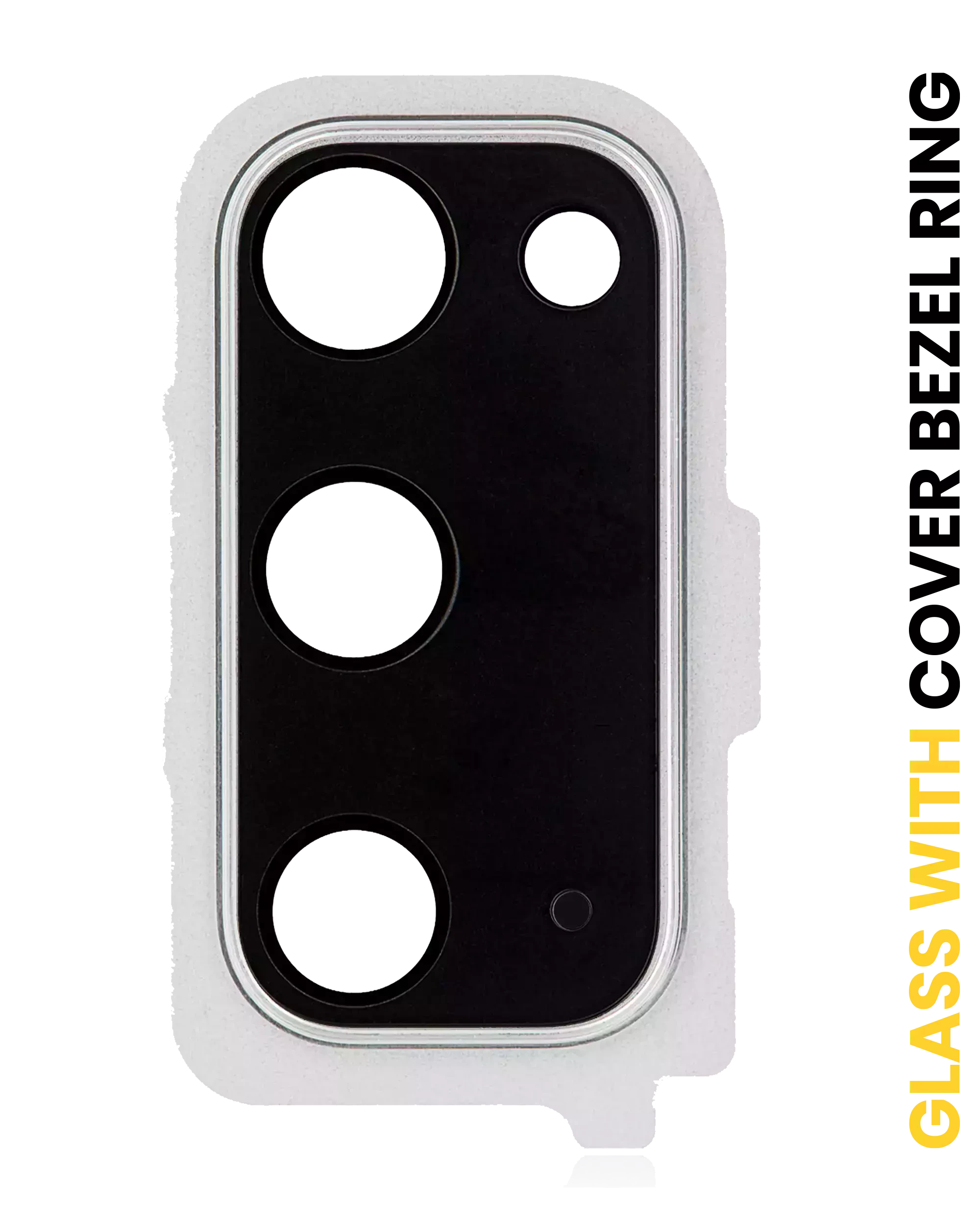 Lente fotocamera posteriore con Cover Cornice Ring per Samsung Galaxy S20 / S20 5G (Bianco nuvola)
