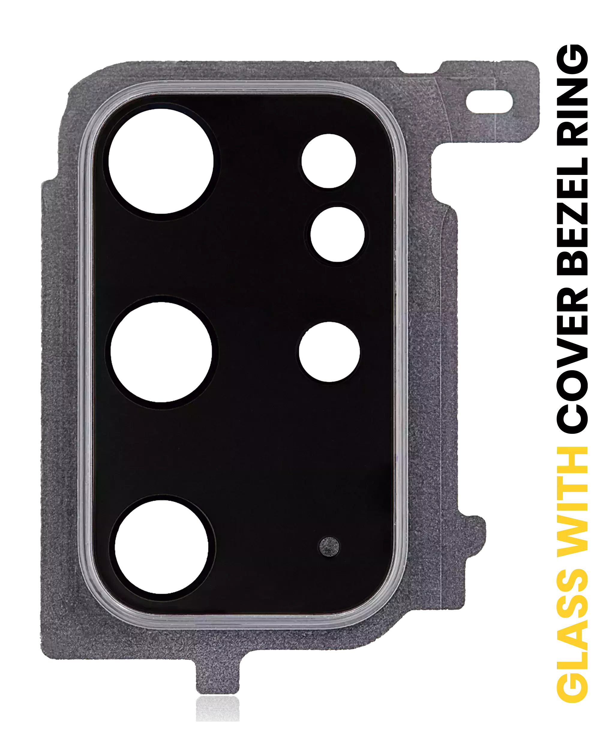 Lente fotocamera posteriore con Cover Cornice Ring per Samsung Galaxy S20 Plus (Grigio cosmico)