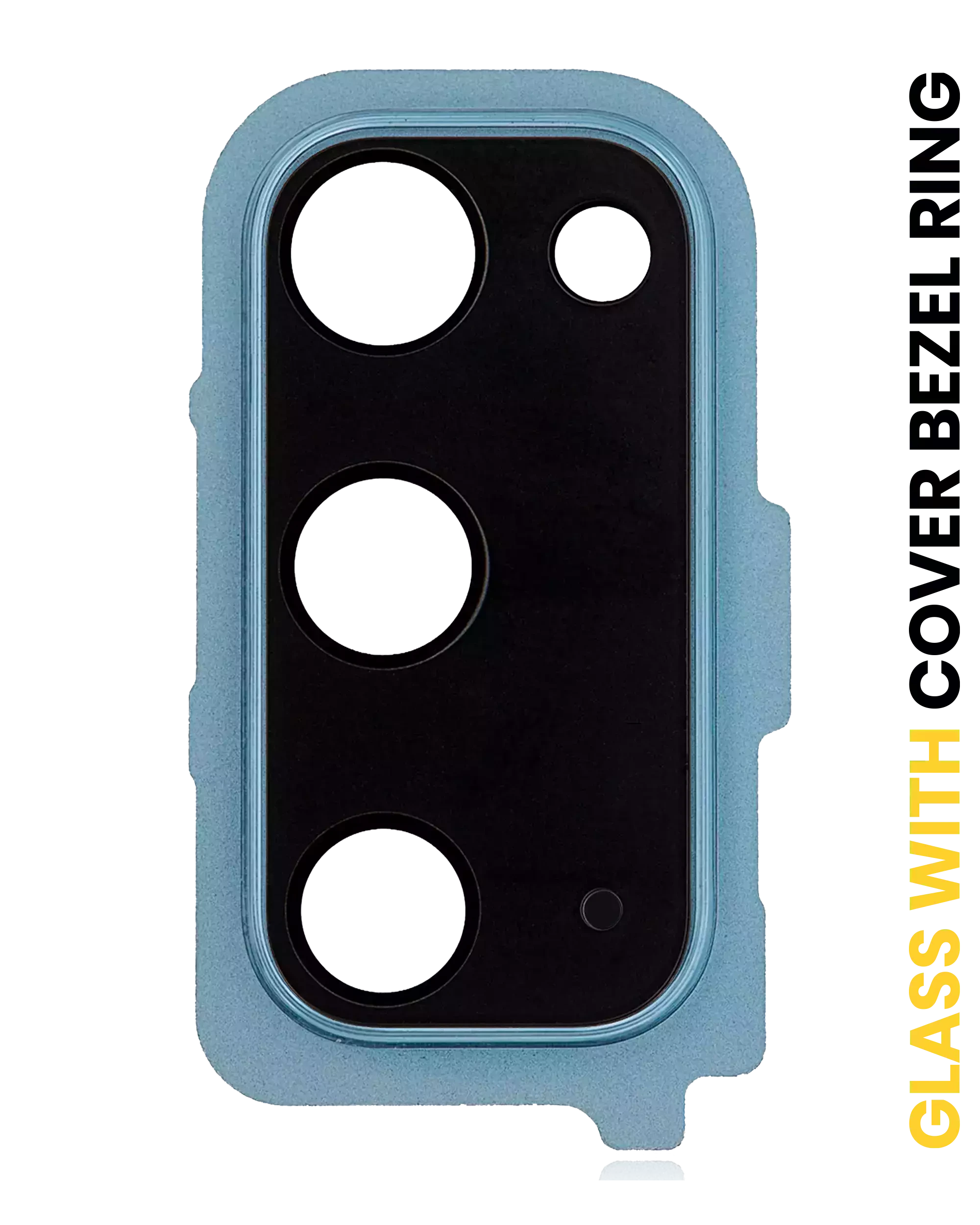 Lente fotocamera posteriore con Cover Cornice Ring per Samsung Galaxy S20 / S20 5G (Cloud Blu)