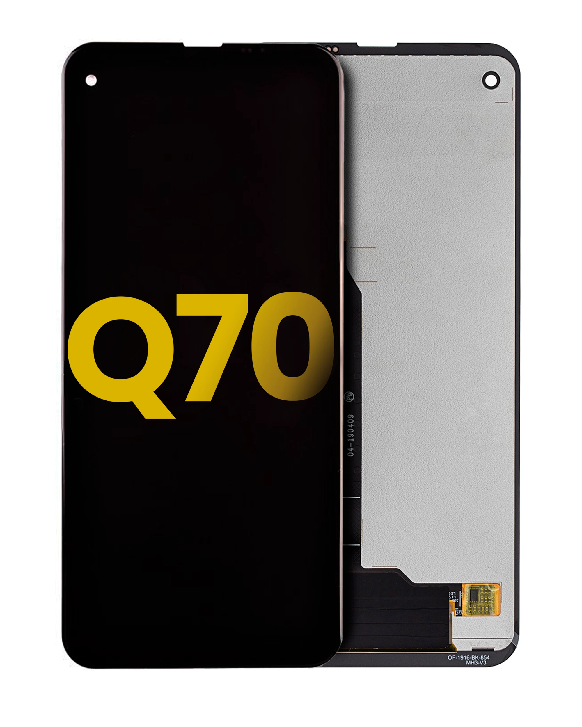 Display LCD completo senza Fame per LG Q70 (Refurbished) (tutti i colori)