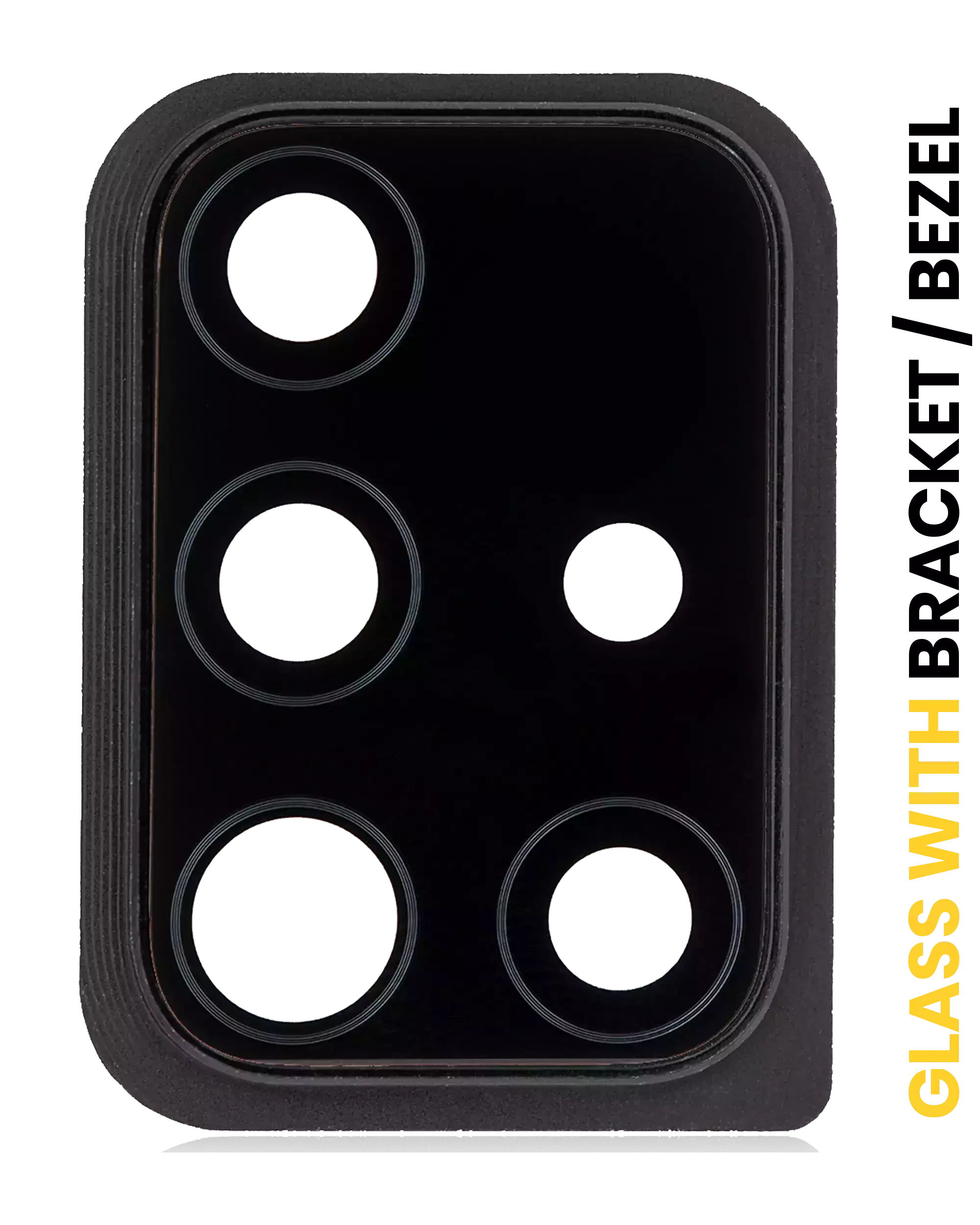 Lente fotocamera posteriore con staffa / Cornice per Samsung Galaxy A51 5G (A516 / 2020)