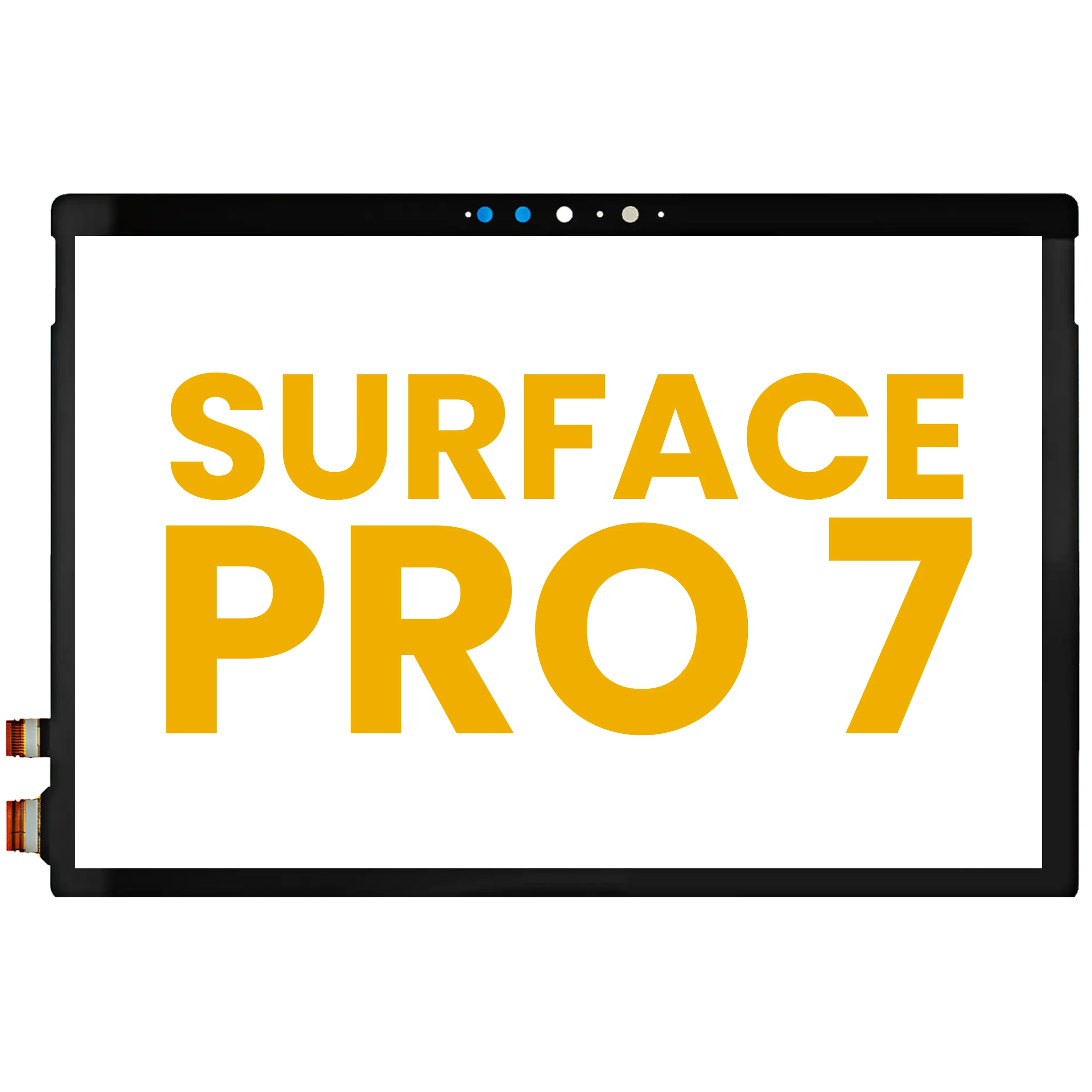 Touch screen con flat per Microsoft Surface Pro 7 (1866) (separazione vetro richiesta)