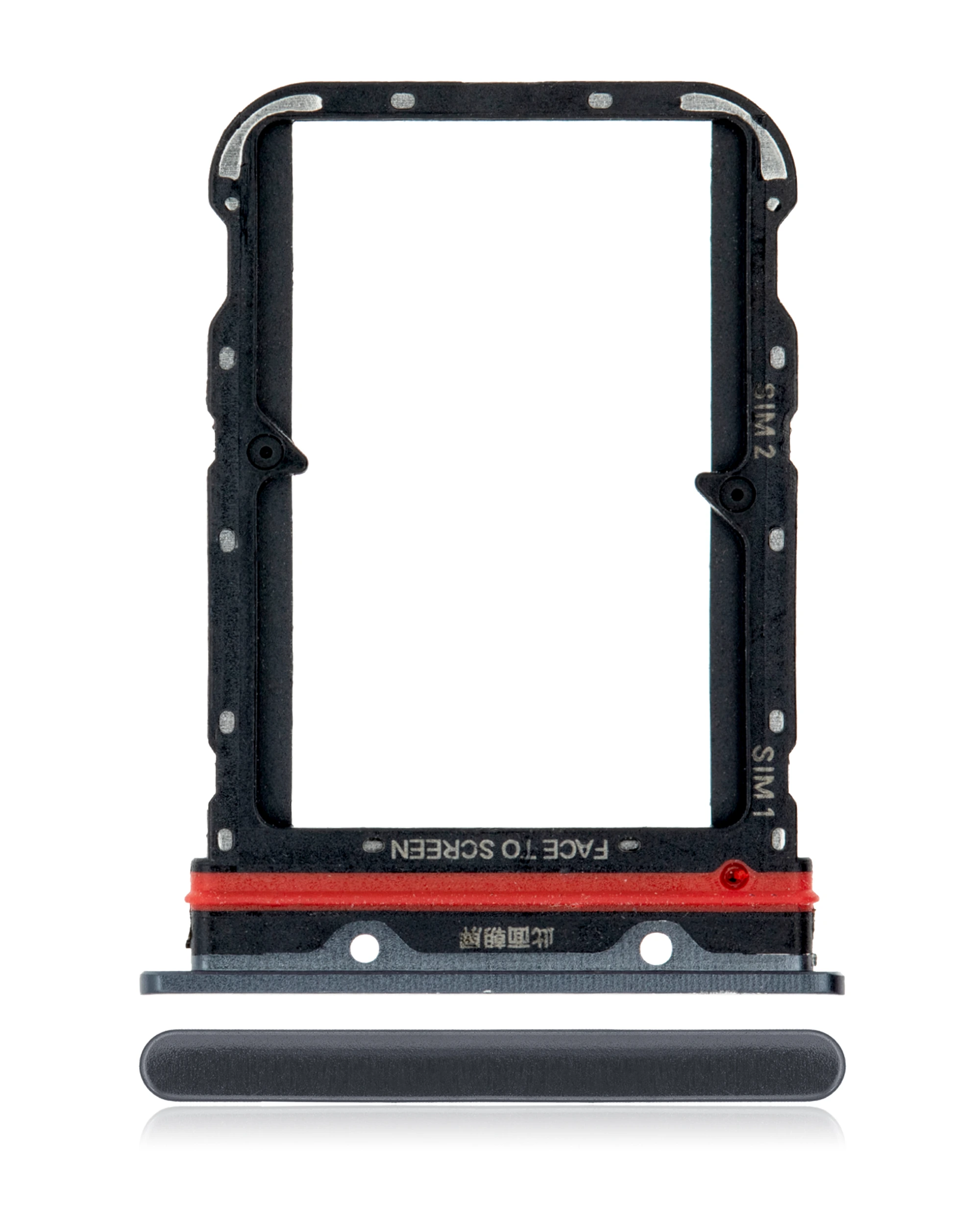 Carrellino SIM per Xiaomi Mi Note 10 / Note 10 Pro / CC9 Pro (Mezzanotte Nero)