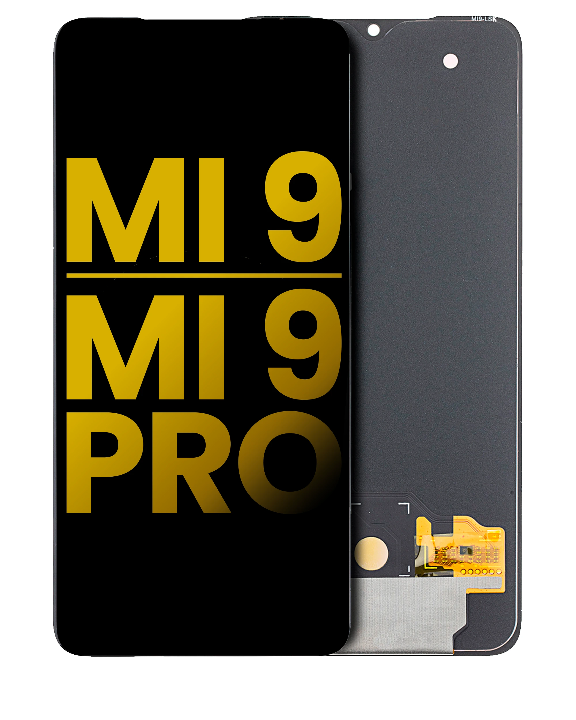Display OLED completo senza Frame per Xiaomi Mi 9 / Mi 9 Pro (Refurbished) (tutti i colori)