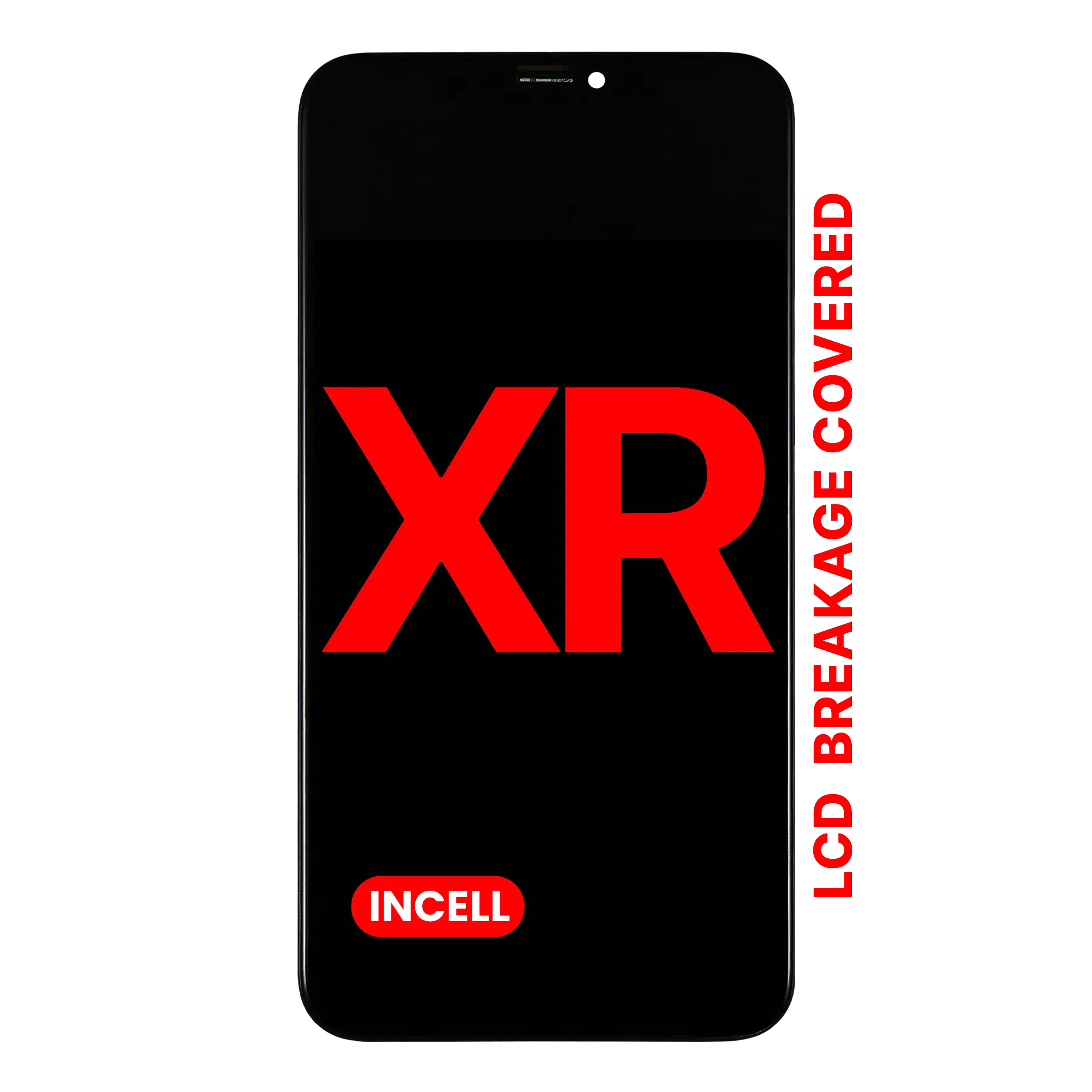 Display LCD completo con Steel Plate Pre-Installed per iPhone XR