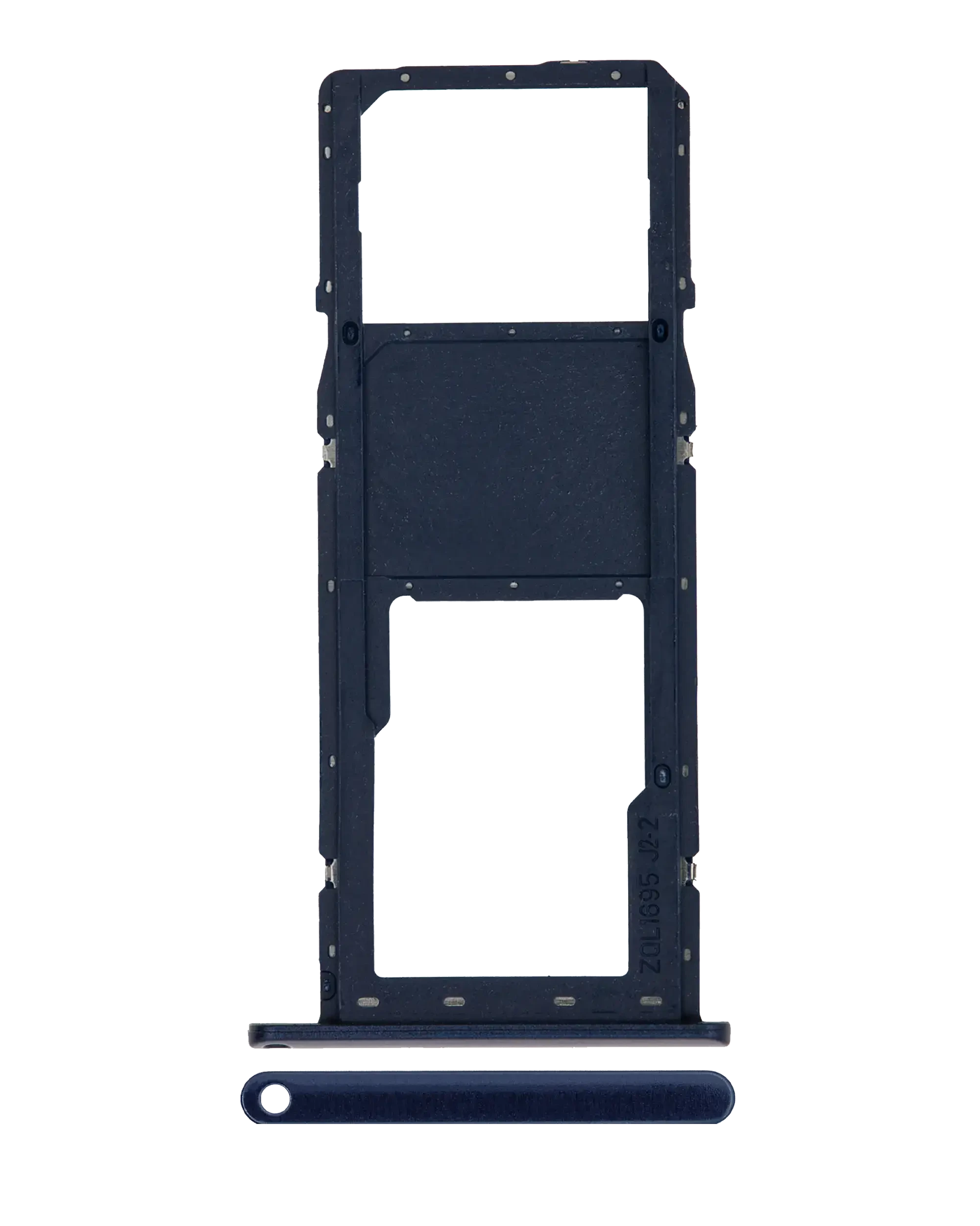 Carrellino SIM singola per Samsung Galaxy A01 (A015 / 2020) (Blu)