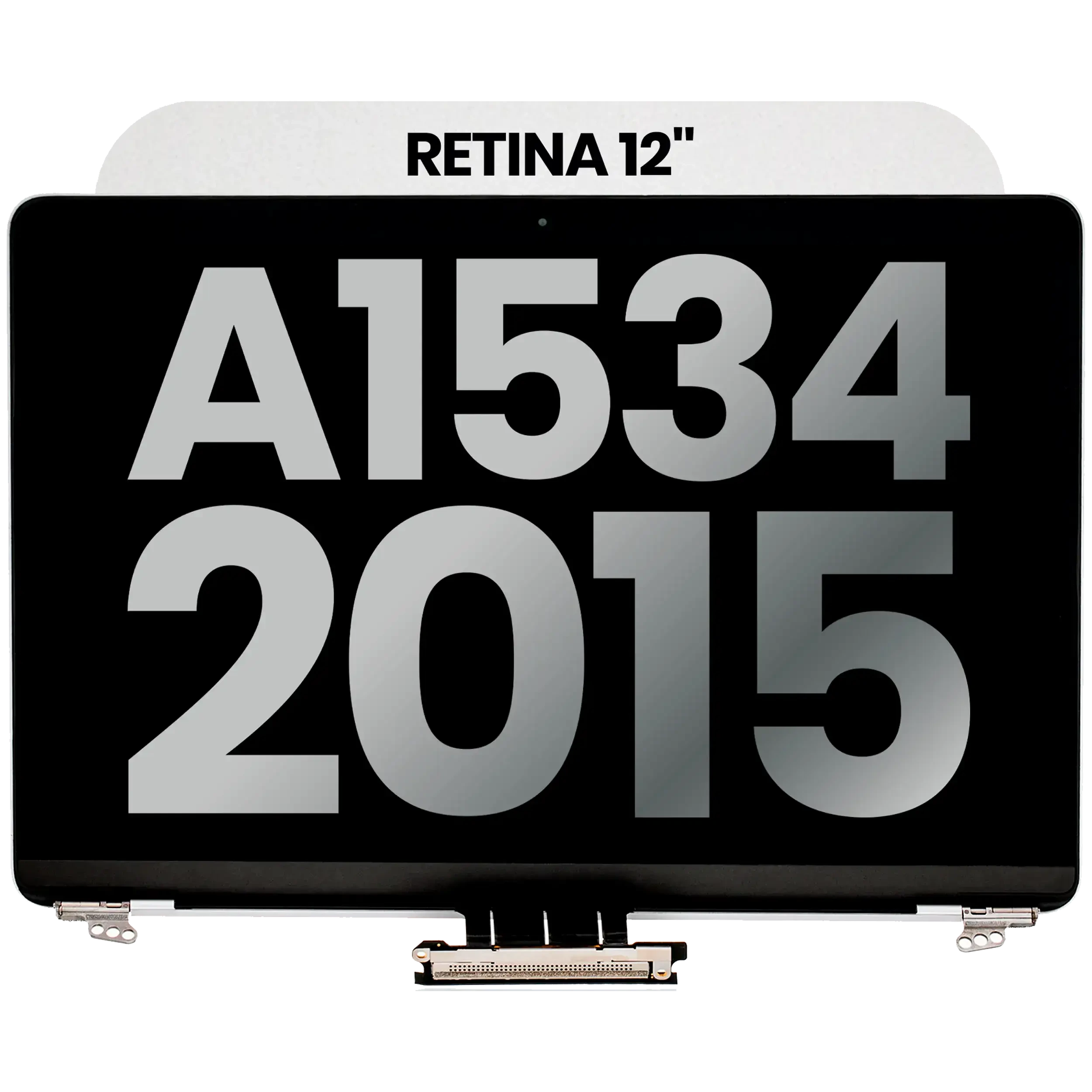 Display LCD completo per MacBook 12" A1534 (2015) (Used Service Pack Pull: Grade B) (Argento)