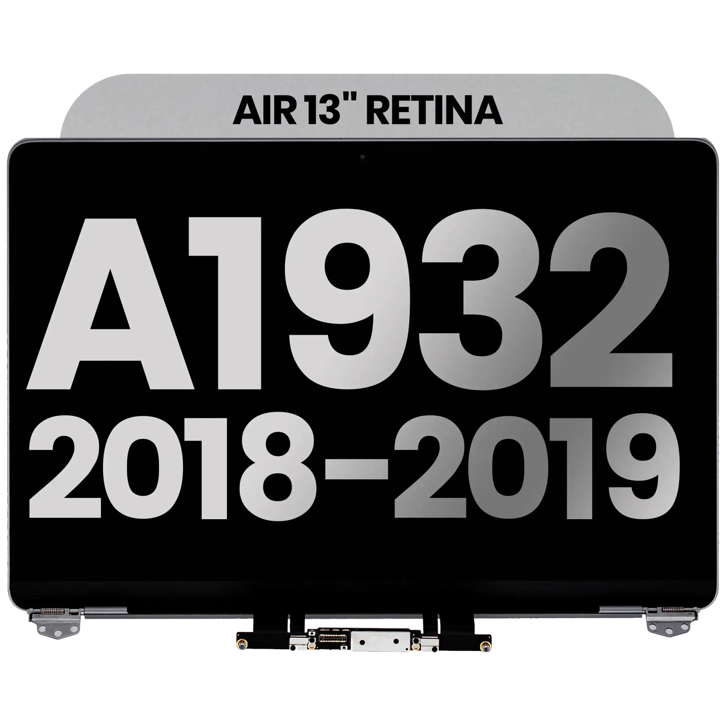 Display LCD completo per MacBook Air 13" A1932 (2018-2019) (Used Service Pack Pull: Grade B) (Grigio siderale)