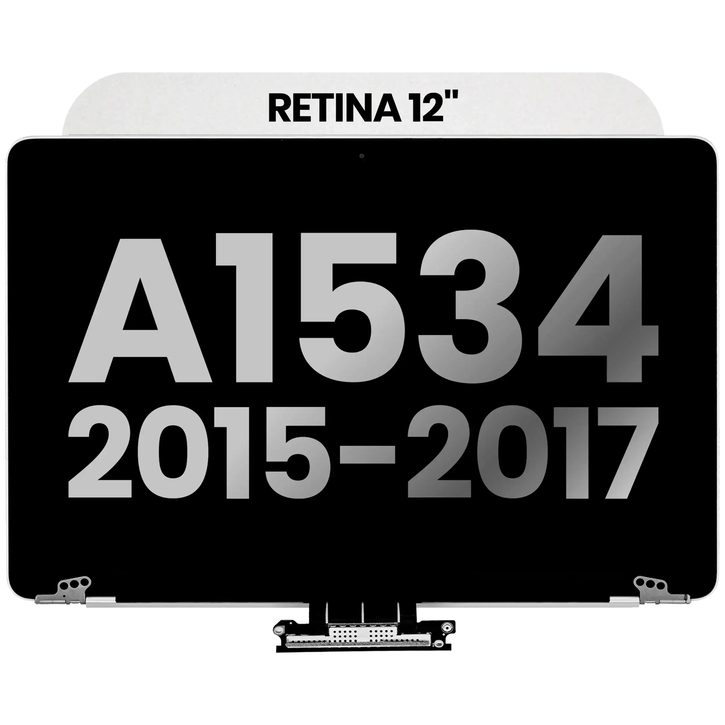 Display LCD completo per MacBook 12" A1534 (2015-2017) (Used Service Pack Pull: Grade B) (Argento)