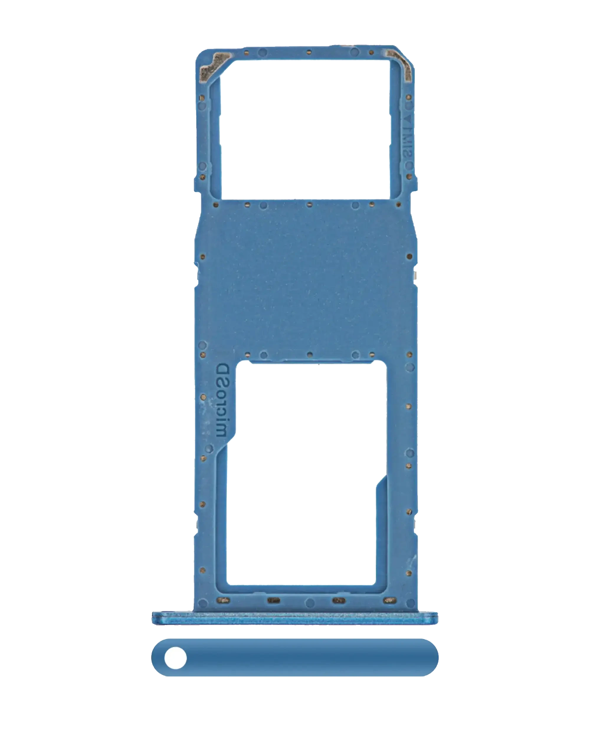 Carrellino SIM singola per Samsung Galaxy A11 (A115 / 2020) (Blu)