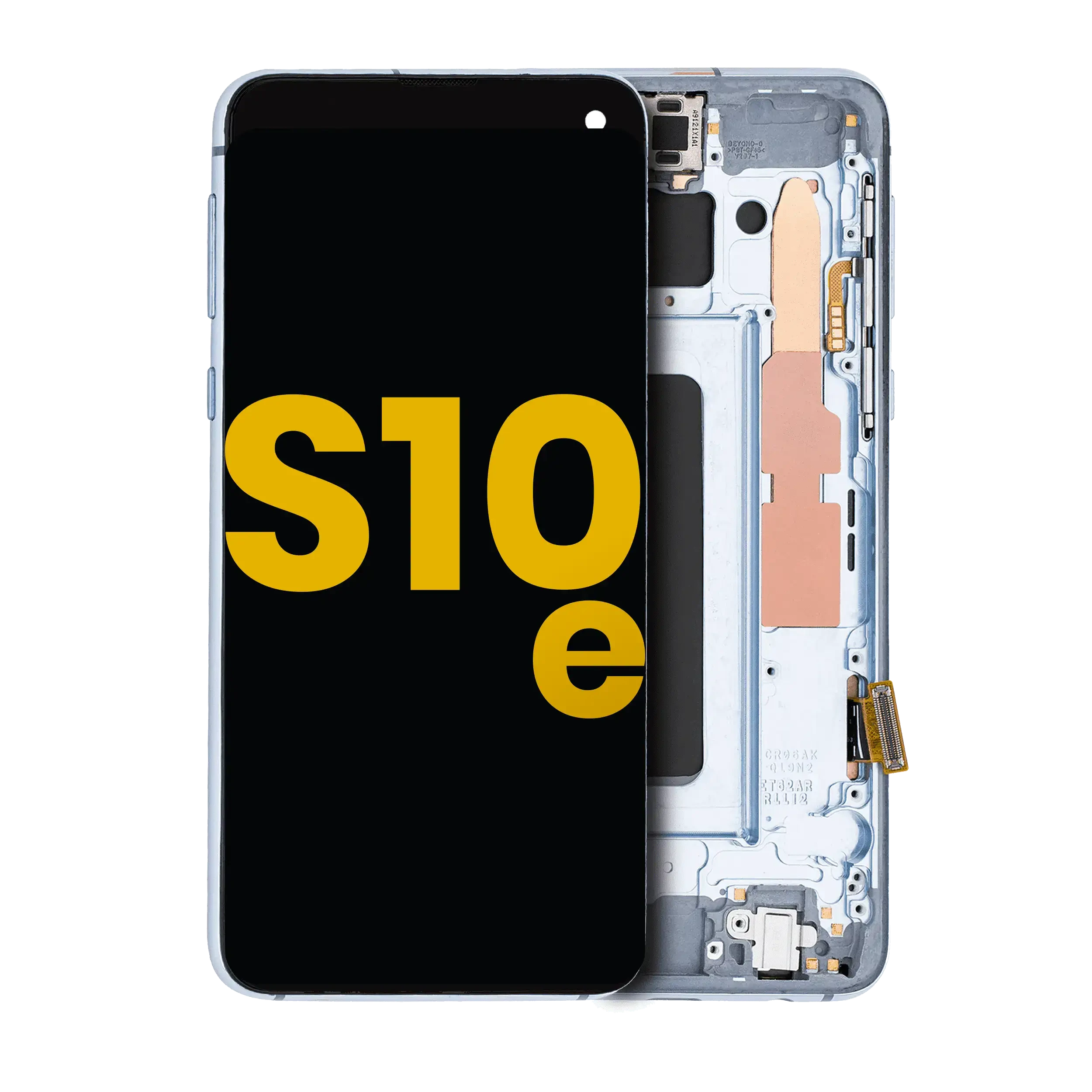 Display OLED completo con Frame per Samsung Galaxy S10E (Refurbished) (Prism Blu)
