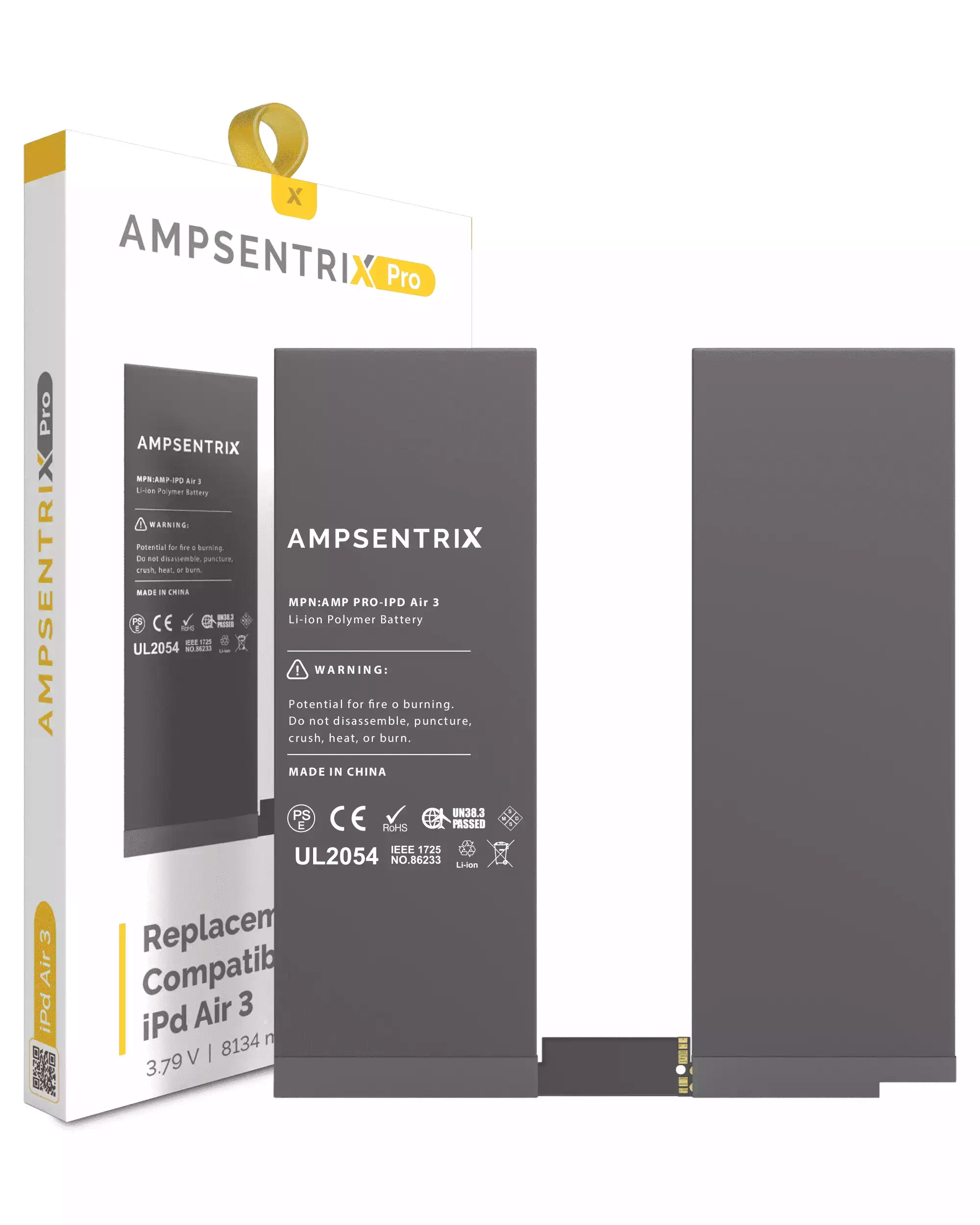 Batteria di ricambio per iPad Air 3 (AmpSentrix Pro)