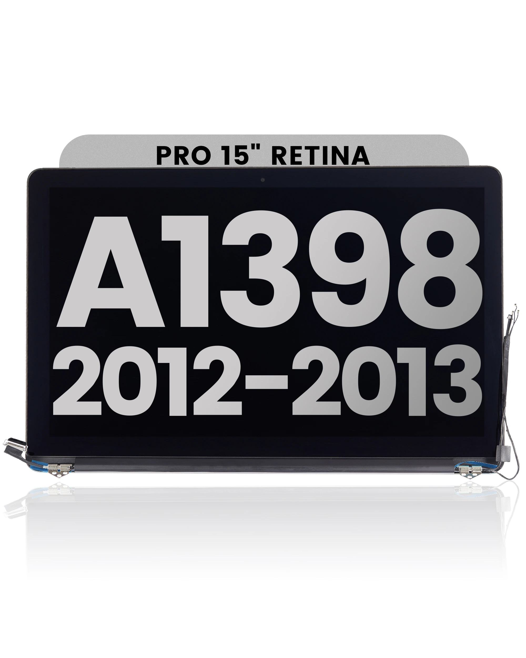 Display LCD completo per MacBook Pro A1398 (2012-2013) (Used Service Pack Pull: grado A)
