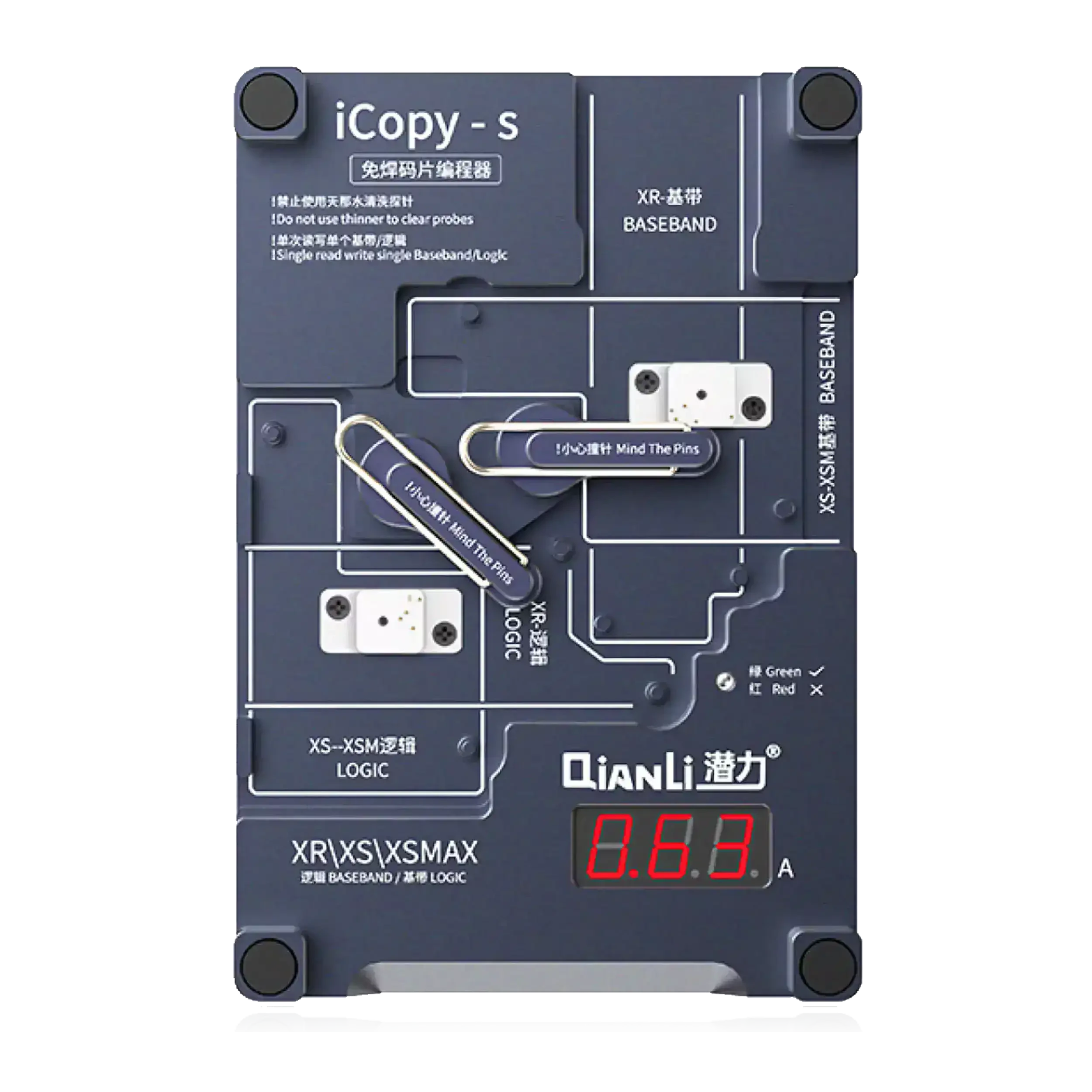 iCopy-S Double Side Chip Test Frame per iPhone X / XS / XS Max (Qianli)
