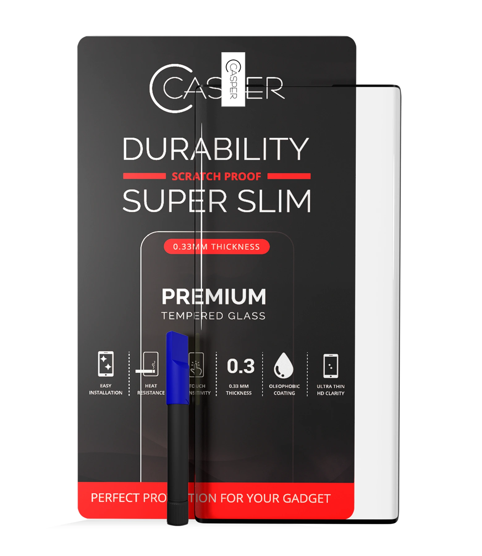 Casper UV Vetro temperato con Glue per Samsung Galaxy Note 20 Ultra (Case Friendly) (confezione retail)