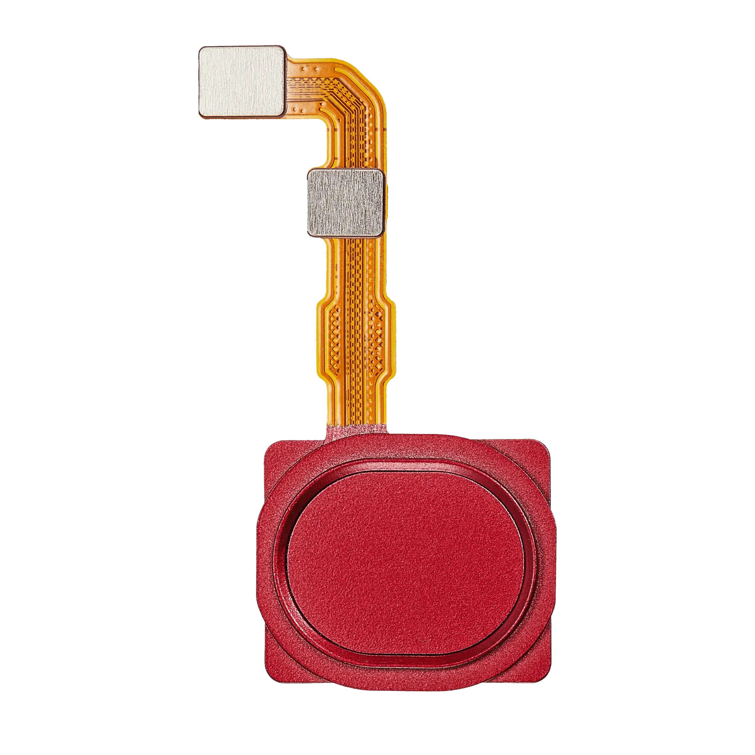 Fingerprint Reader con flat per Samsung Galaxy A20s (A207 / 2019) (Rosso)