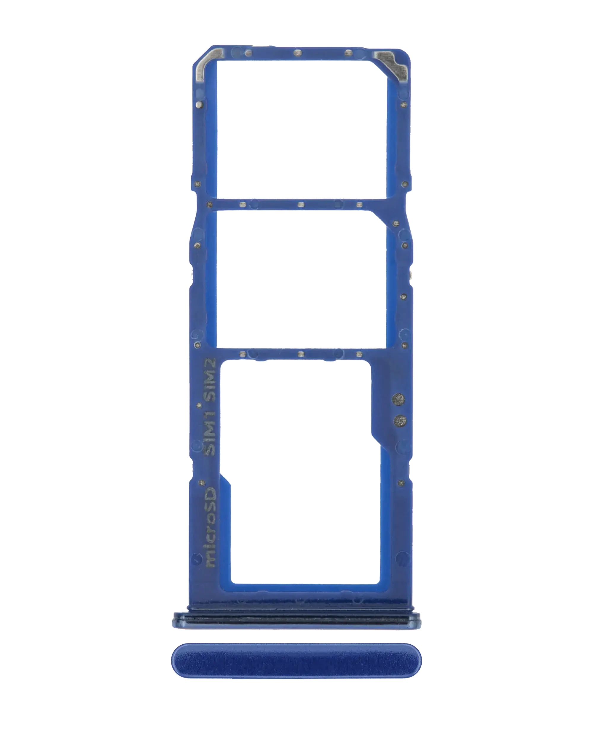 Carrellino doppia SIM per Samsung Galaxy A70 (A705 / 2019) (Blu)
