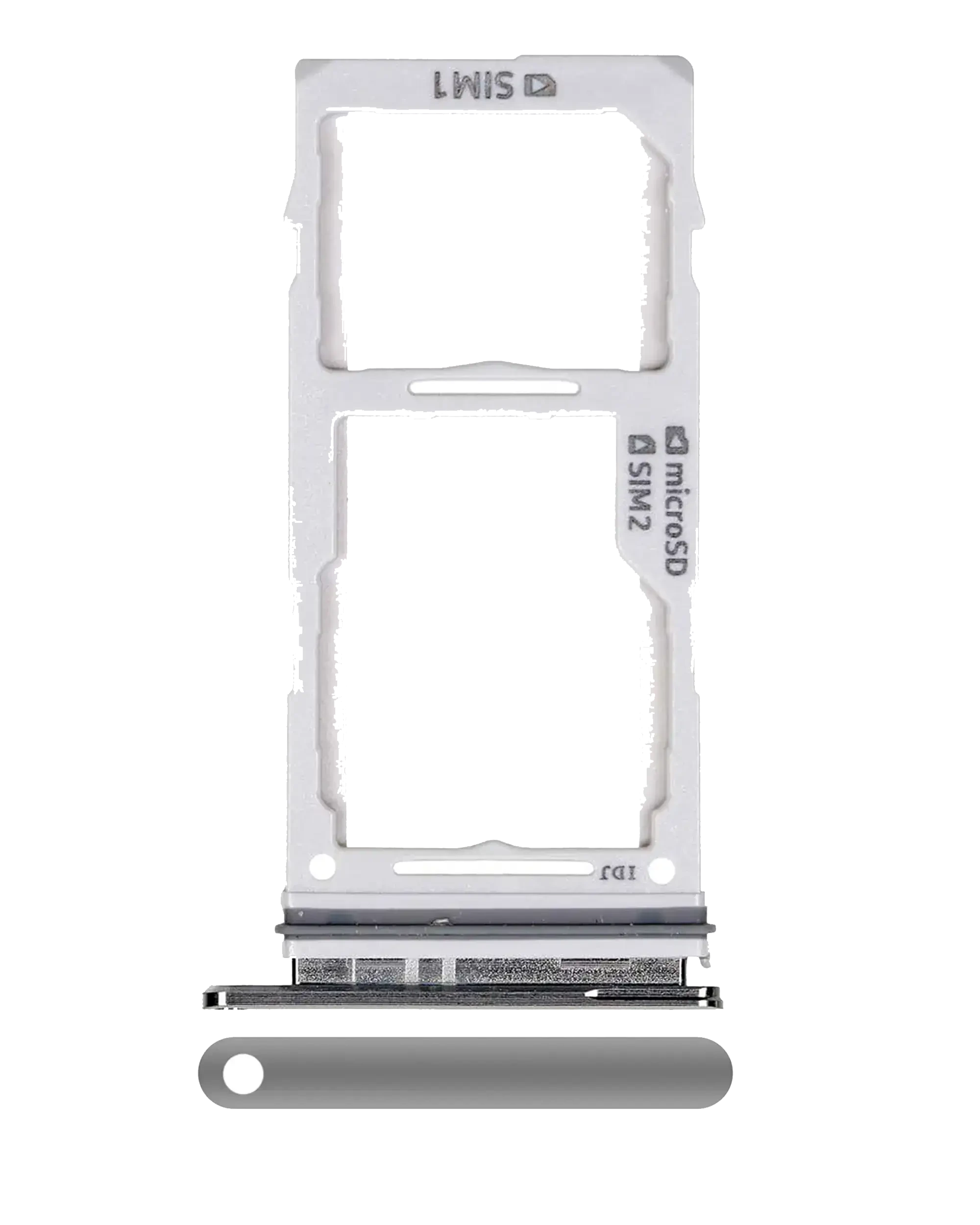 Carrellino doppia SIM per Samsung Galaxy S10 / S10 Plus (Prism / Ceramic Nero)