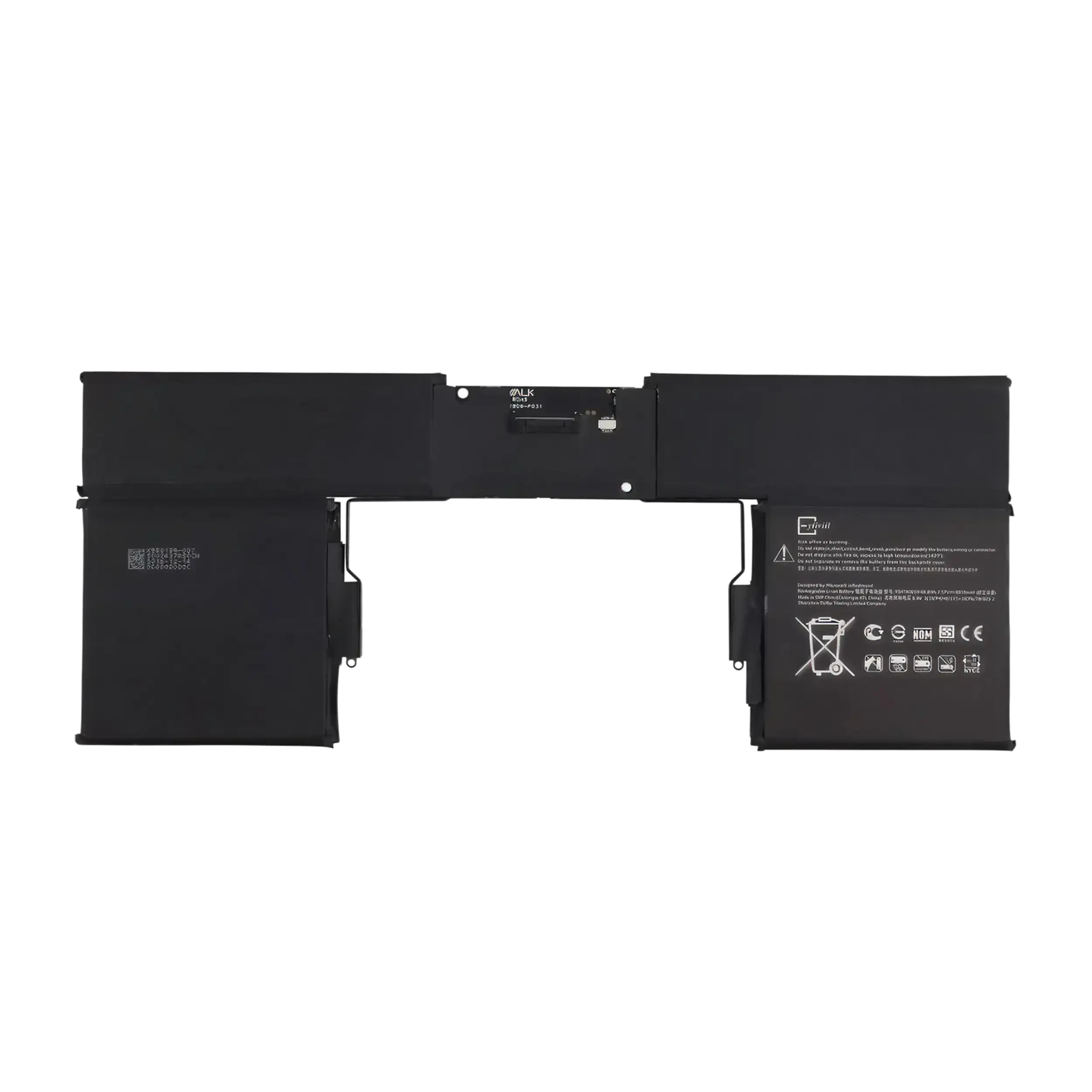 Batteria tastiera di ricambio per Microsoft Surface Book 1 13.5" (1785) (Performance Base Edition) (G3HTA001H 93HTA001H)