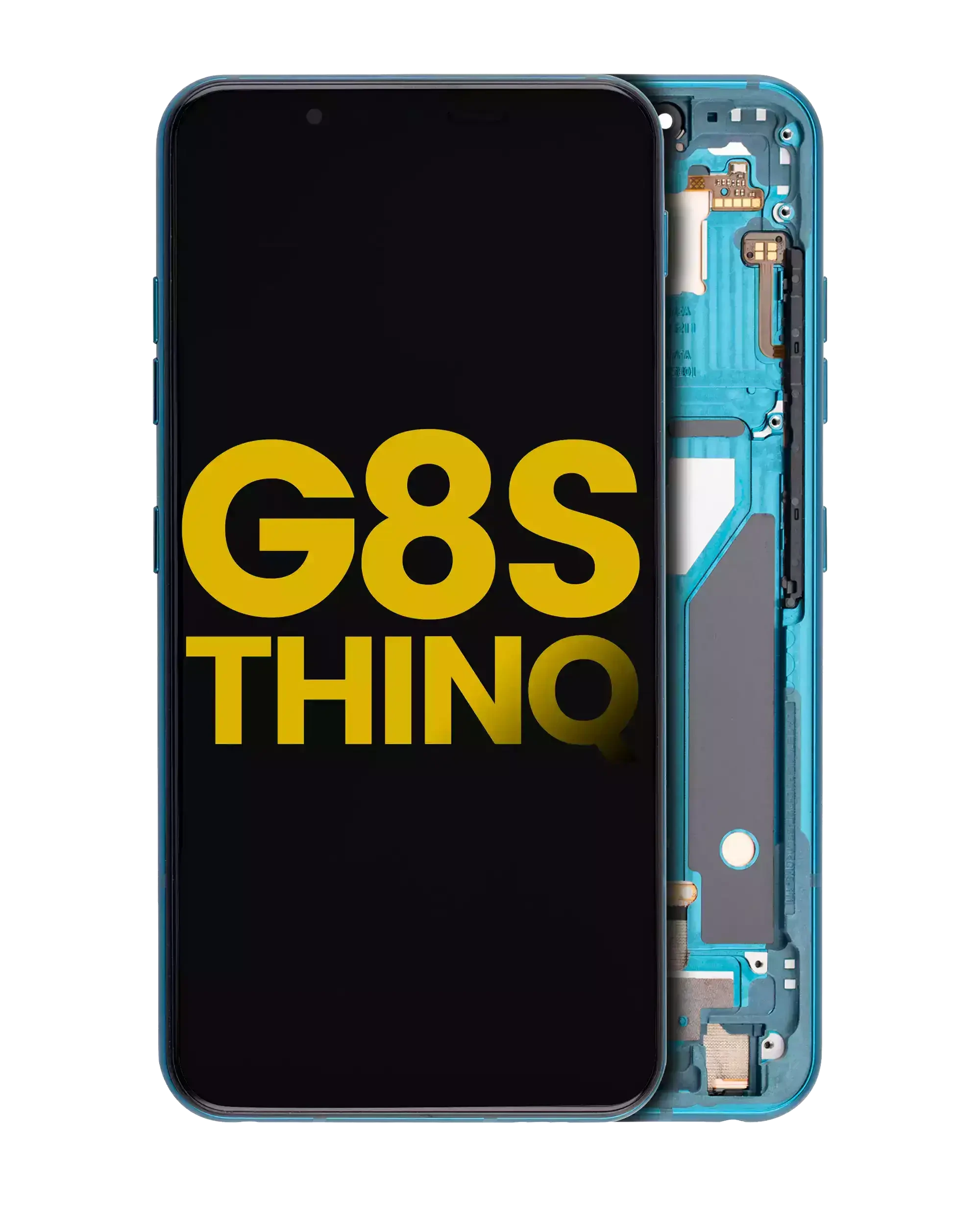 Display OLED completo con Frame per LG G8S ThinQ (Refurbished) (Mirror Verde)