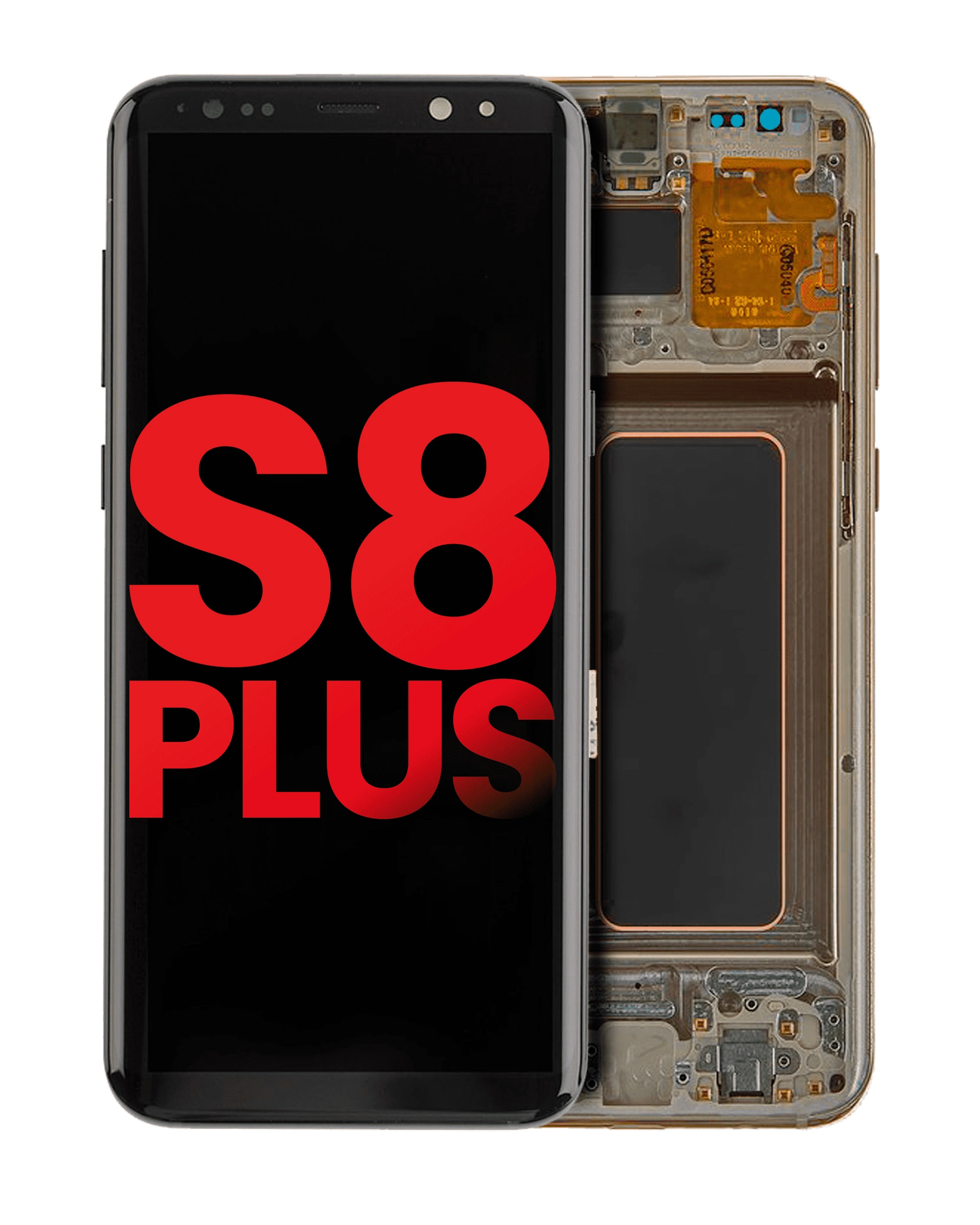 Display OLED completo con Frame per Samsung Galaxy S8 Plus (Maple Oro)