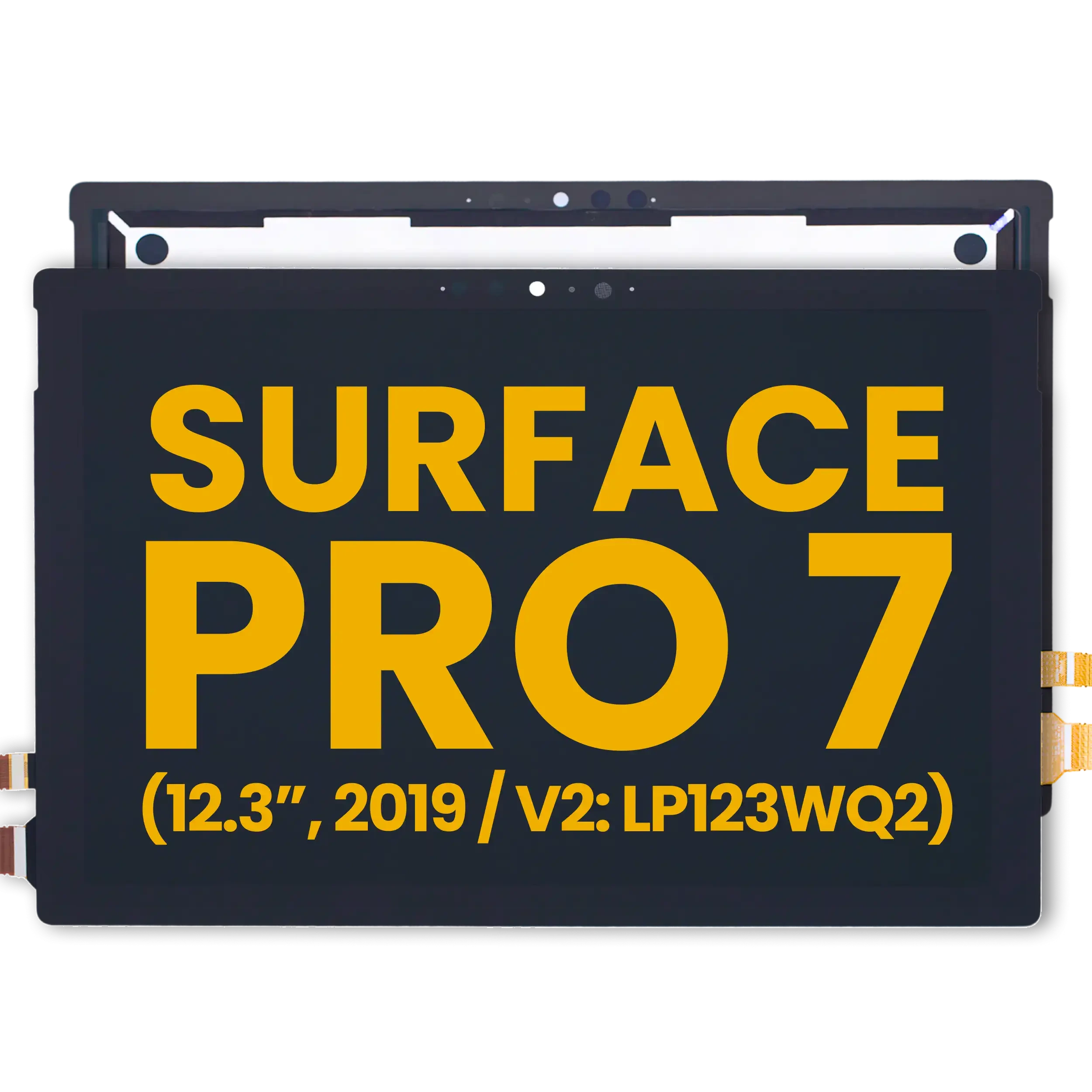 Display LCD completo con Touch screen per Microsoft Surface Pro 7 (Extension Cavo Included) (1866 / Version 2: LP123WQ2) (Refurbished)